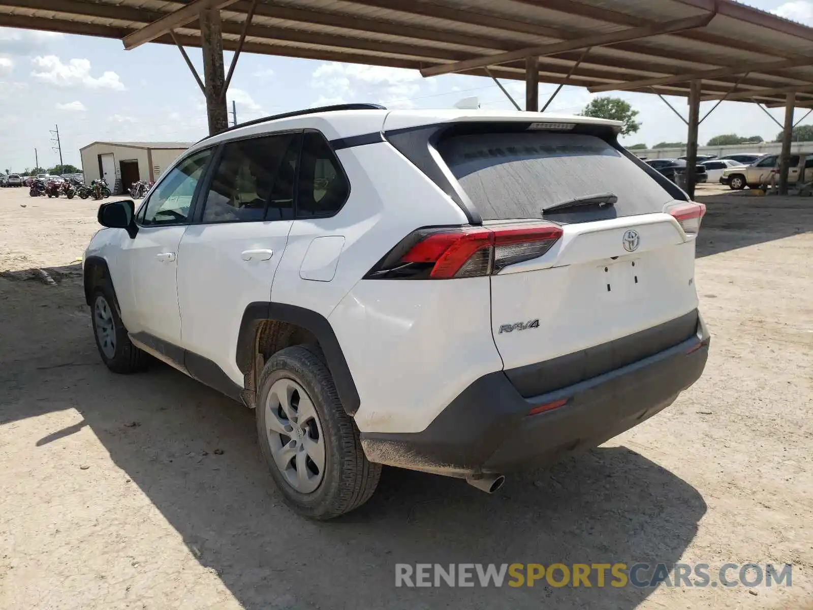 3 Photograph of a damaged car 2T3H1RFV2KC025733 TOYOTA RAV4 2019