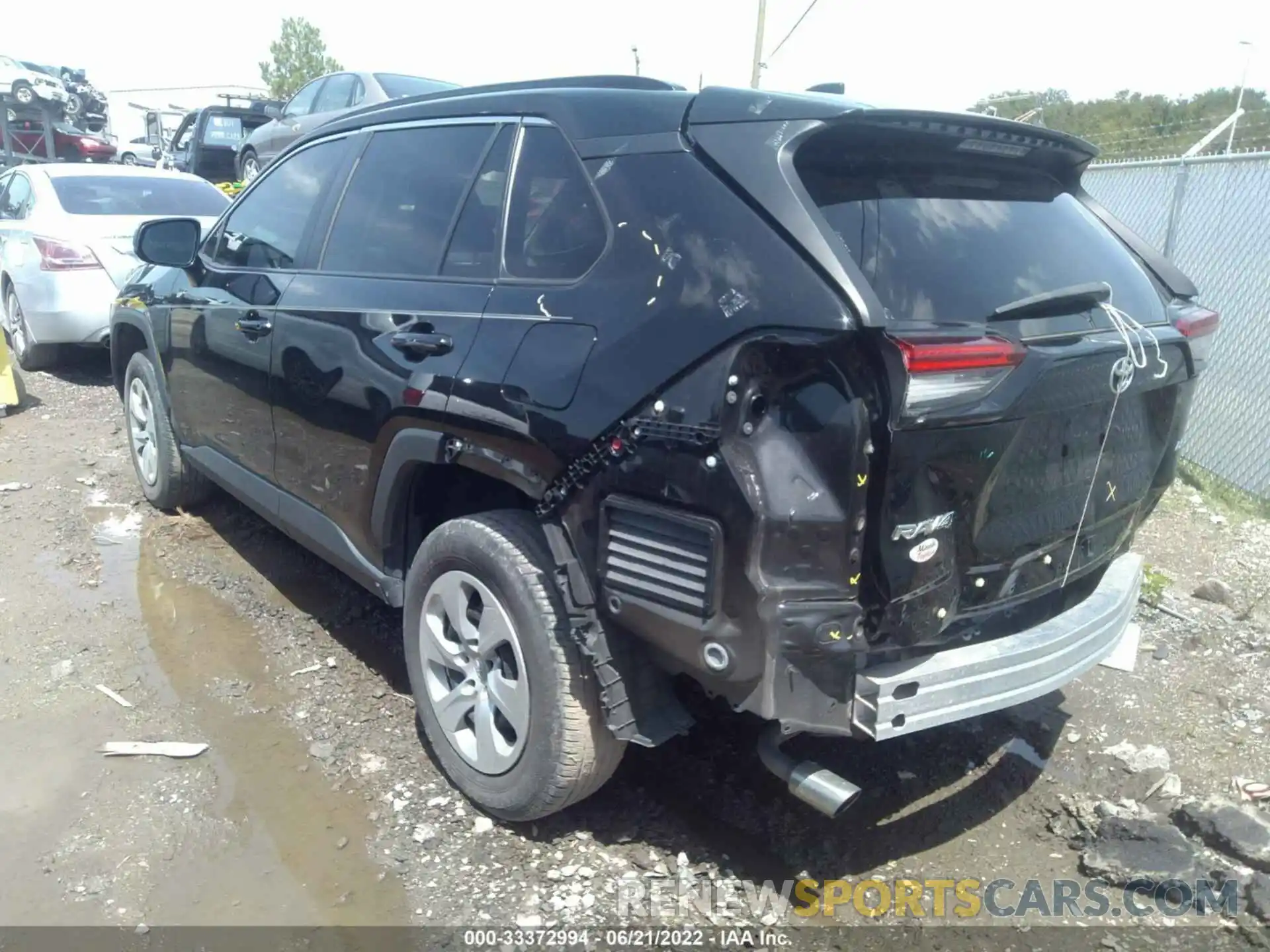 3 Фотография поврежденного автомобиля 2T3H1RFV2KC026431 TOYOTA RAV4 2019