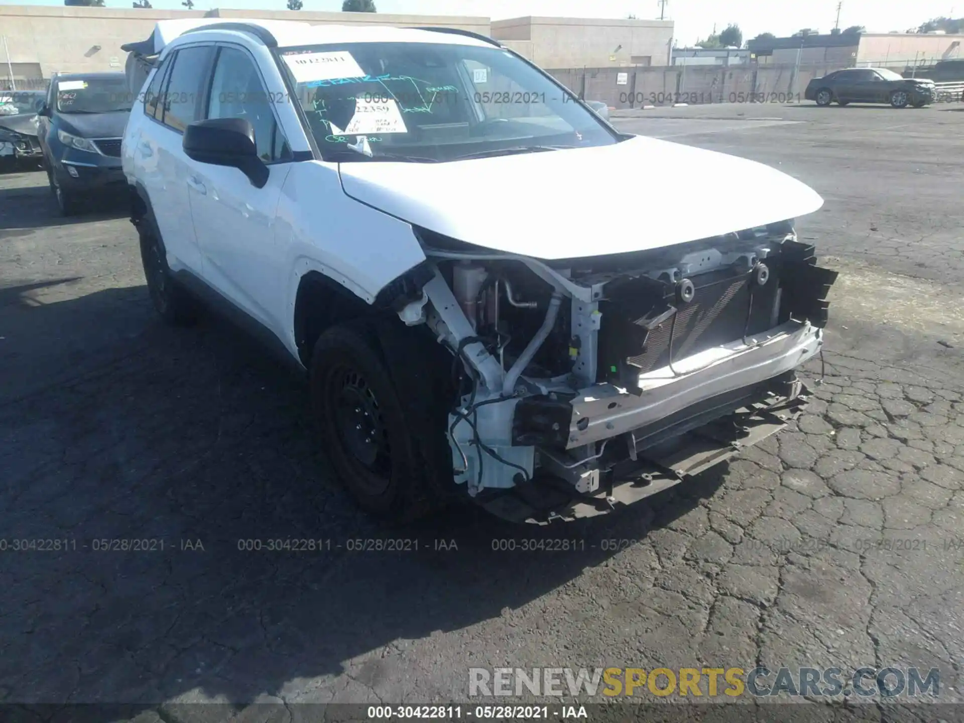 1 Фотография поврежденного автомобиля 2T3H1RFV2KC030432 TOYOTA RAV4 2019