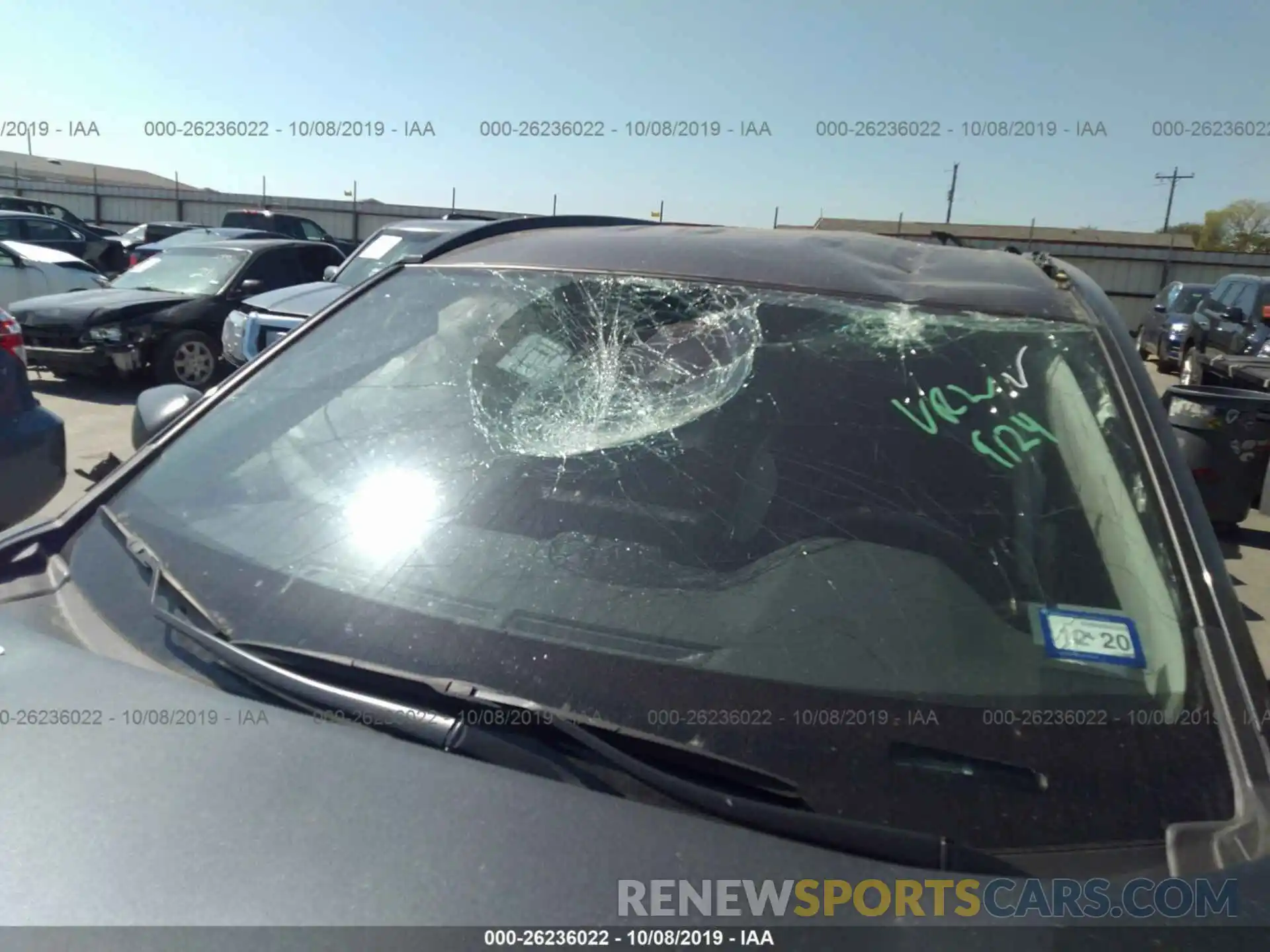 6 Photograph of a damaged car 2T3H1RFV2KW003648 TOYOTA RAV4 2019