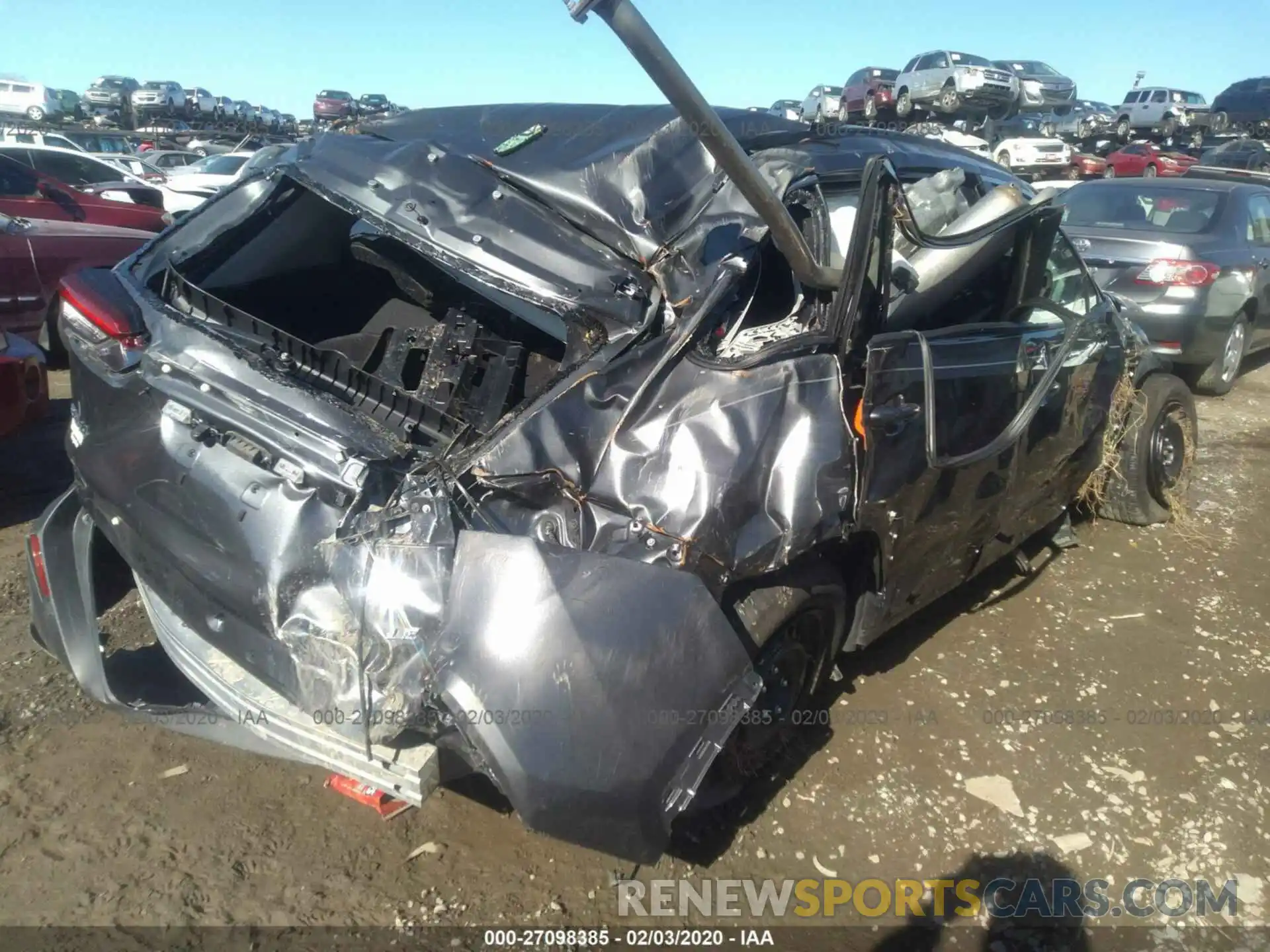 4 Photograph of a damaged car 2T3H1RFV2KW003973 TOYOTA RAV4 2019