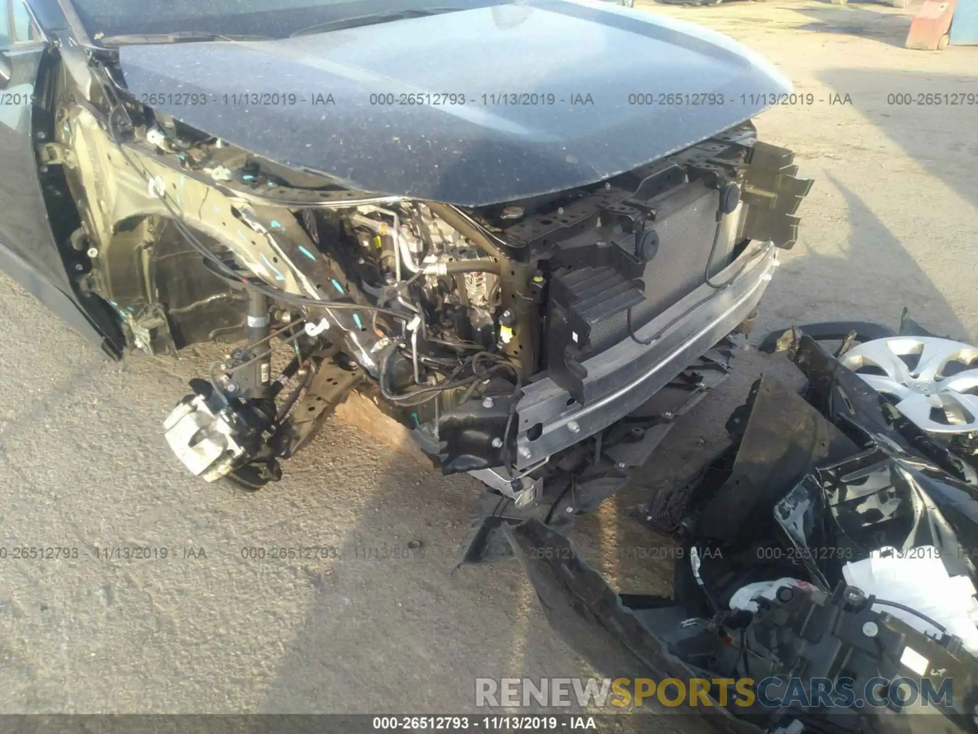 6 Photograph of a damaged car 2T3H1RFV2KW006050 TOYOTA RAV4 2019