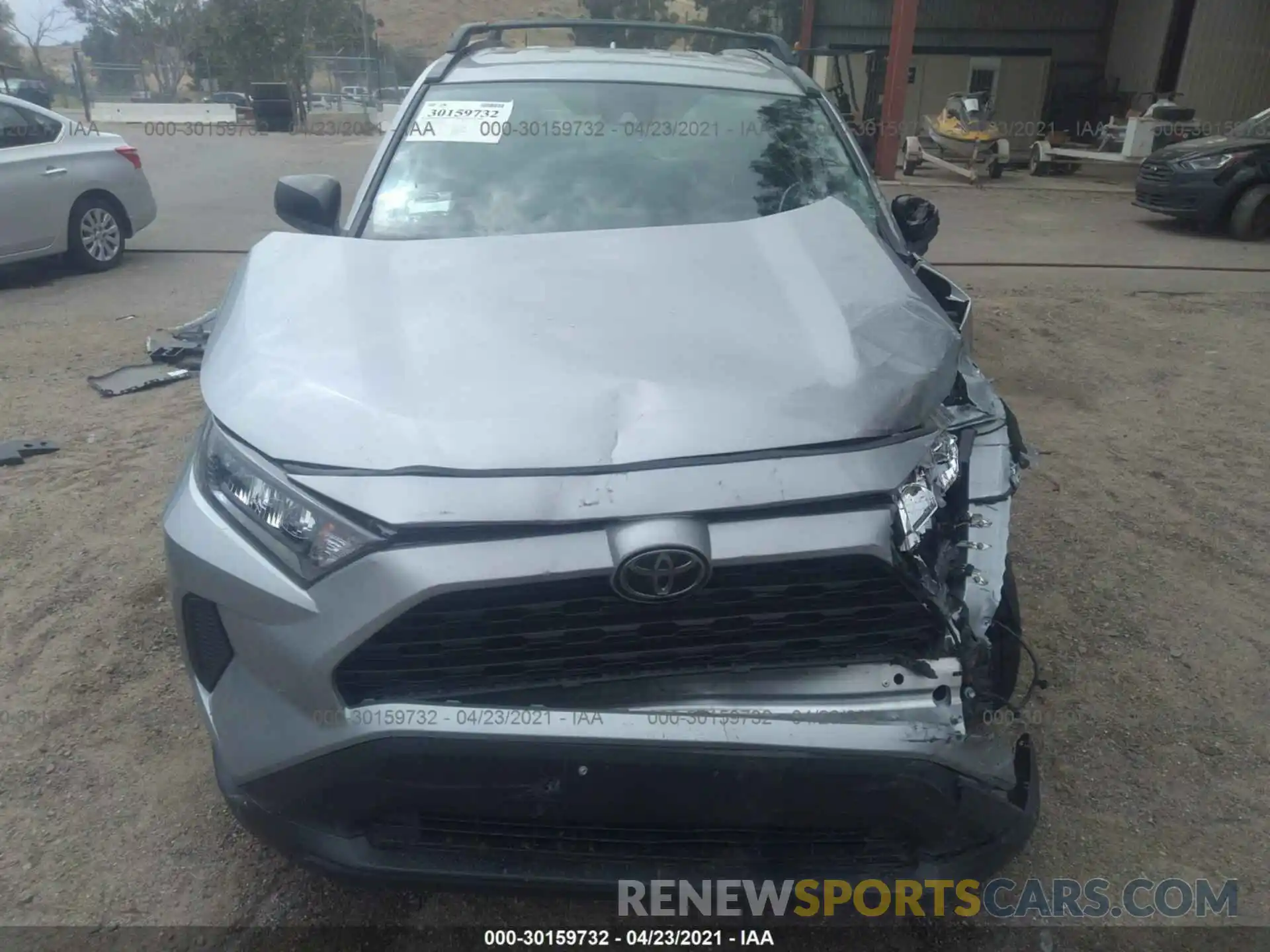 6 Photograph of a damaged car 2T3H1RFV2KW006338 TOYOTA RAV4 2019