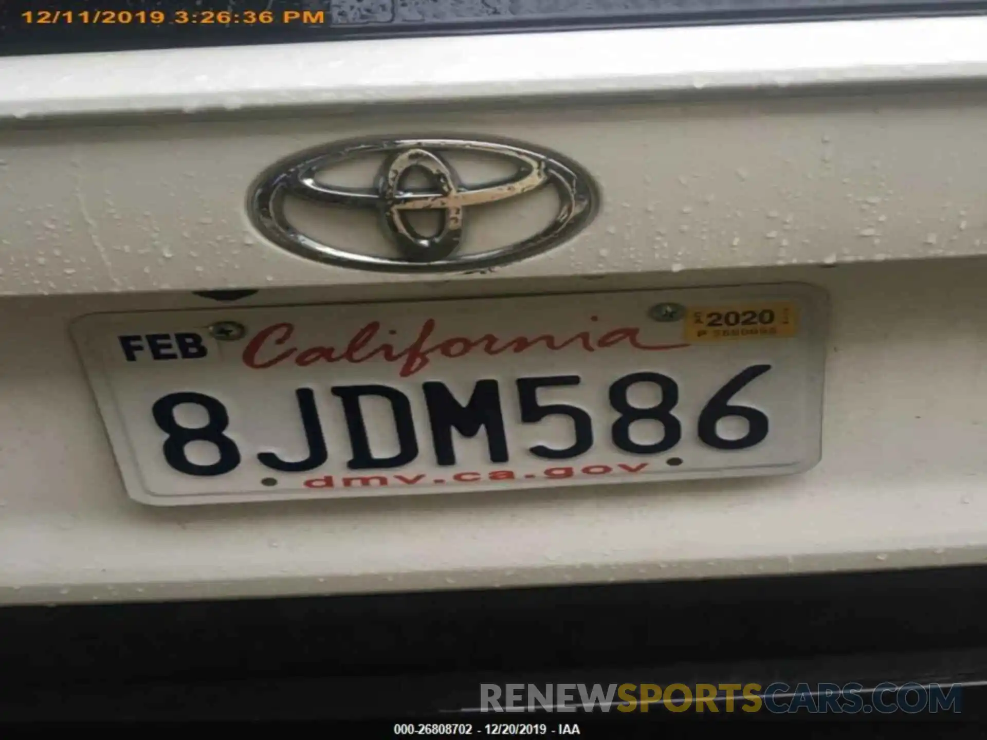 15 Photograph of a damaged car 2T3H1RFV2KW008171 TOYOTA RAV4 2019