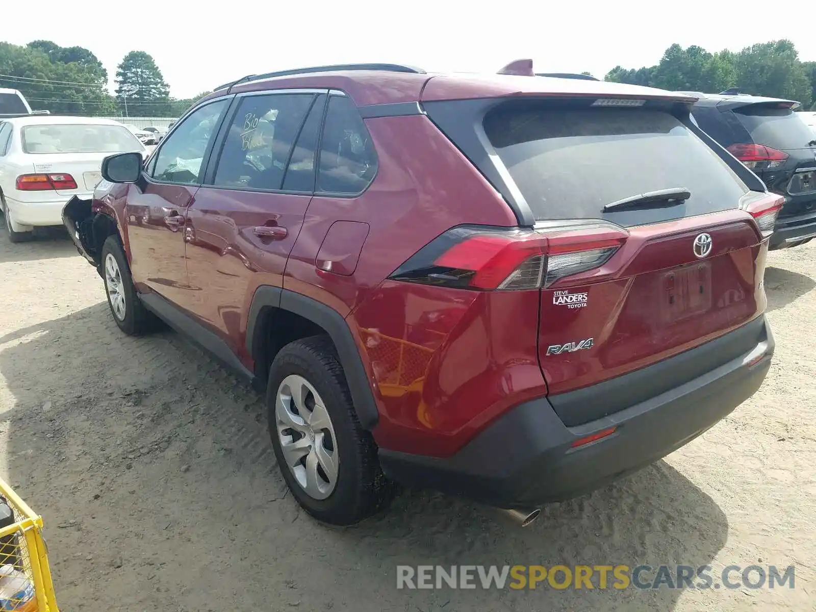 3 Photograph of a damaged car 2T3H1RFV2KW013886 TOYOTA RAV4 2019