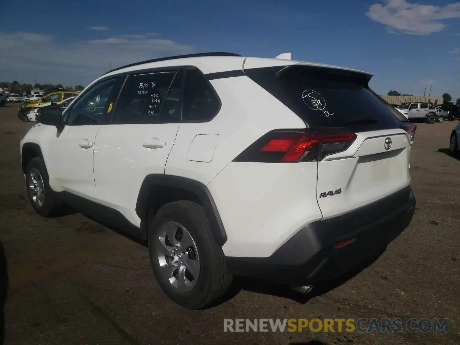 3 Photograph of a damaged car 2T3H1RFV2KW019798 TOYOTA RAV4 2019