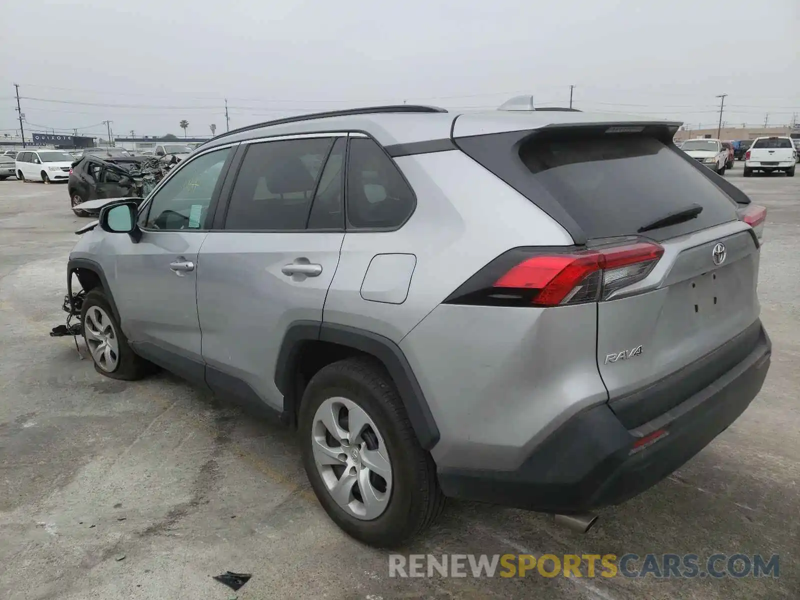 3 Photograph of a damaged car 2T3H1RFV2KW021616 TOYOTA RAV4 2019