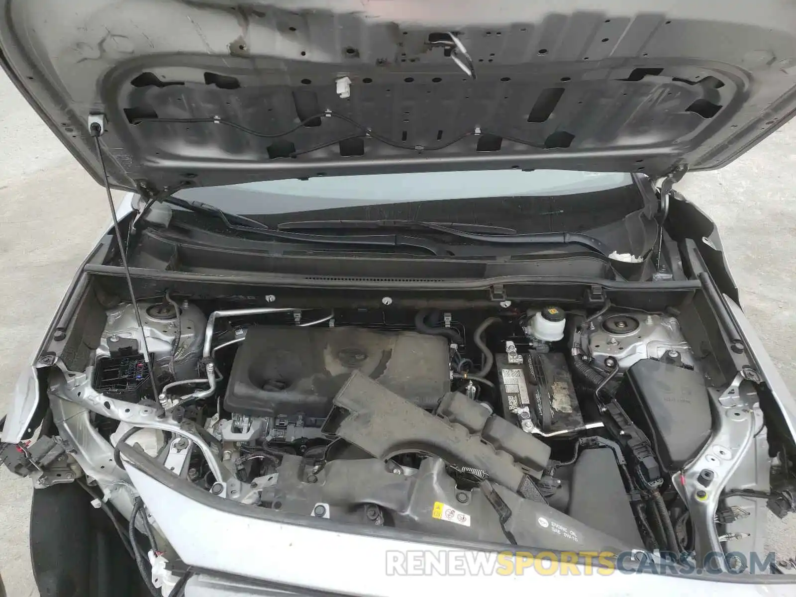 7 Photograph of a damaged car 2T3H1RFV2KW021616 TOYOTA RAV4 2019