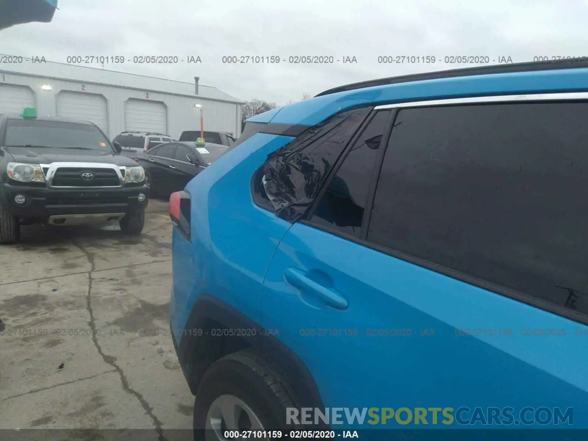 6 Photograph of a damaged car 2T3H1RFV2KW024158 TOYOTA RAV4 2019