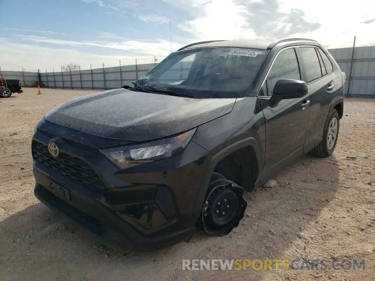 2 Фотография поврежденного автомобиля 2T3H1RFV2KW027559 TOYOTA RAV4 2019