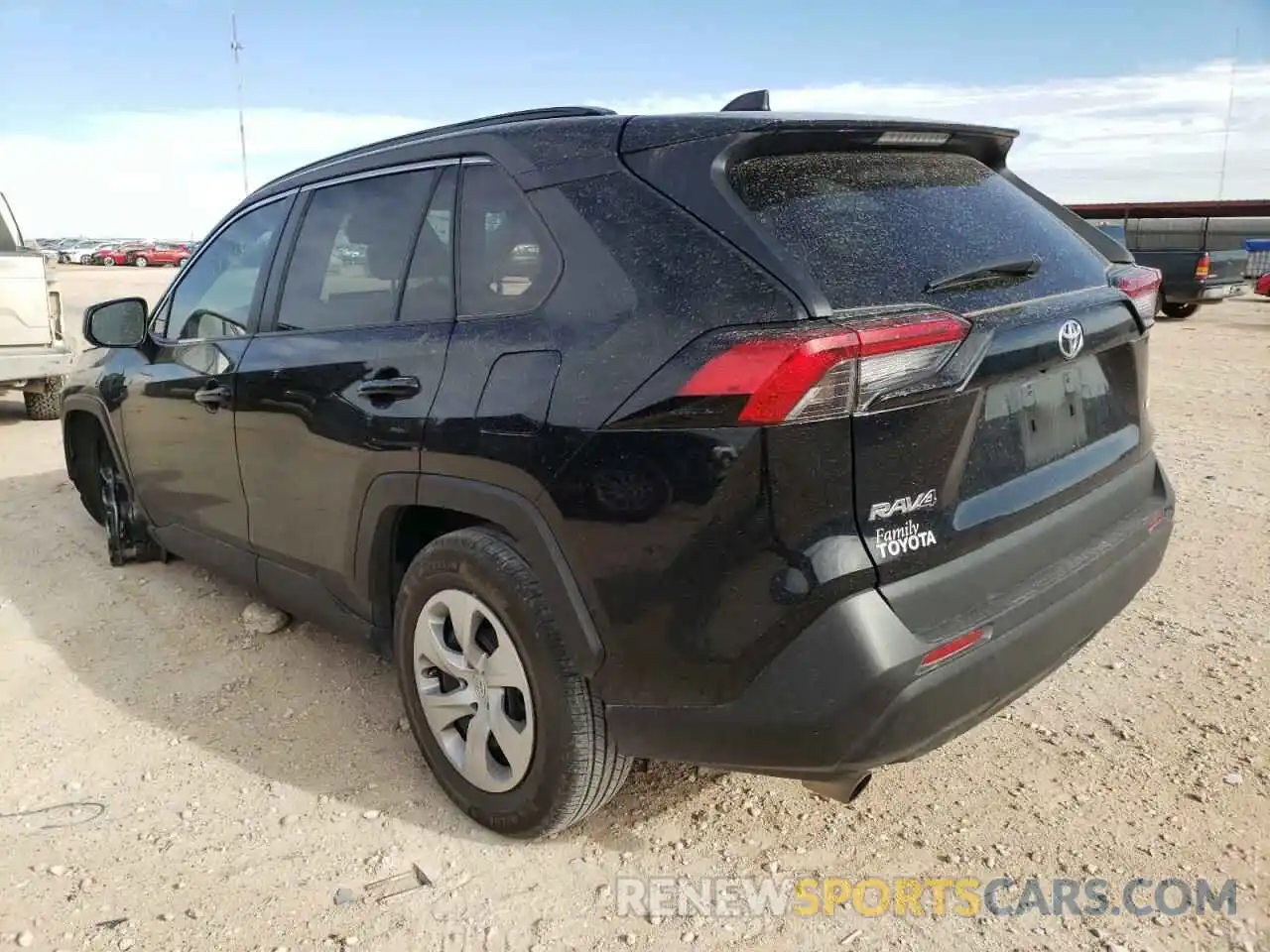 3 Photograph of a damaged car 2T3H1RFV2KW027559 TOYOTA RAV4 2019