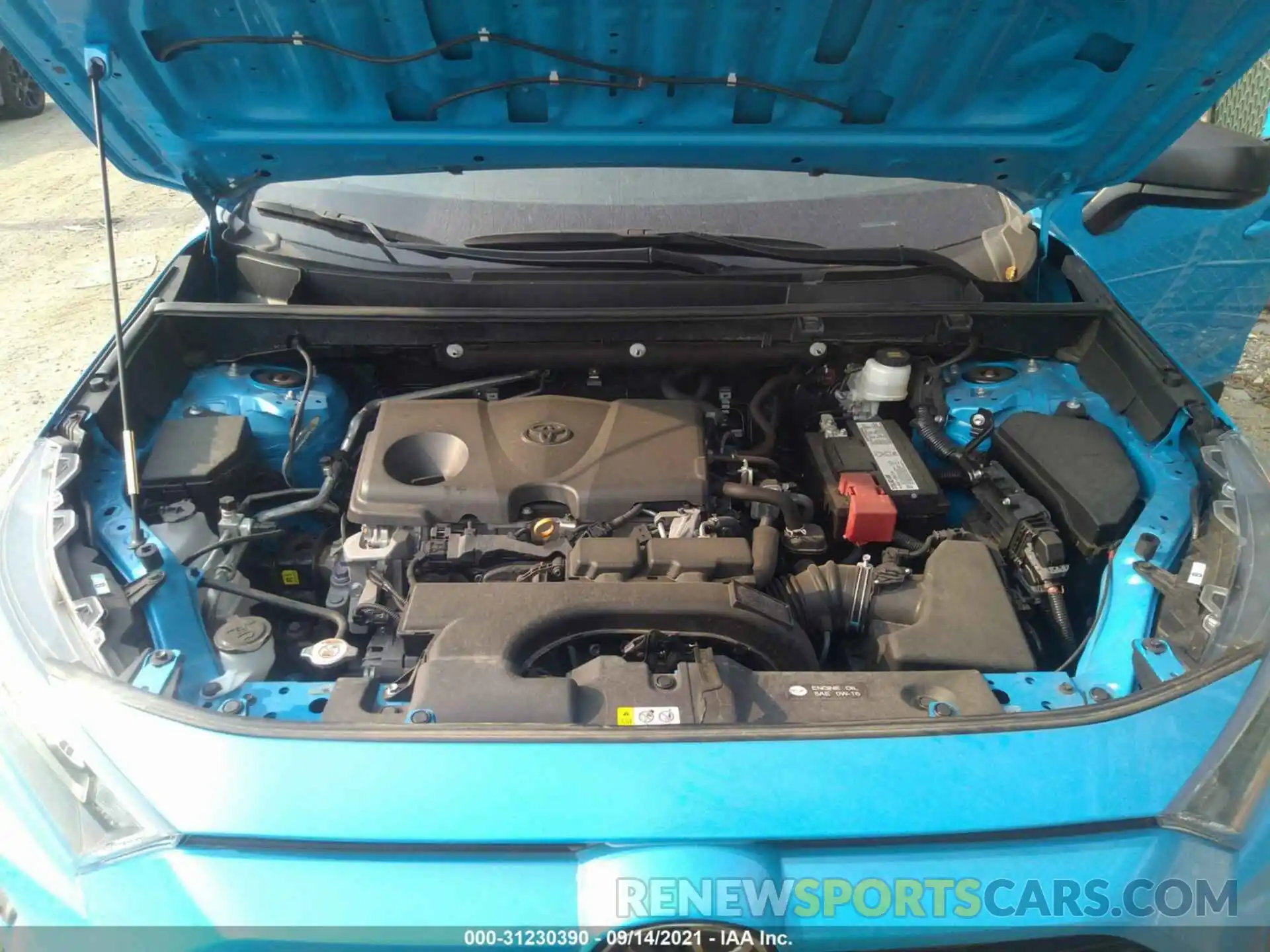 10 Фотография поврежденного автомобиля 2T3H1RFV2KW029005 TOYOTA RAV4 2019