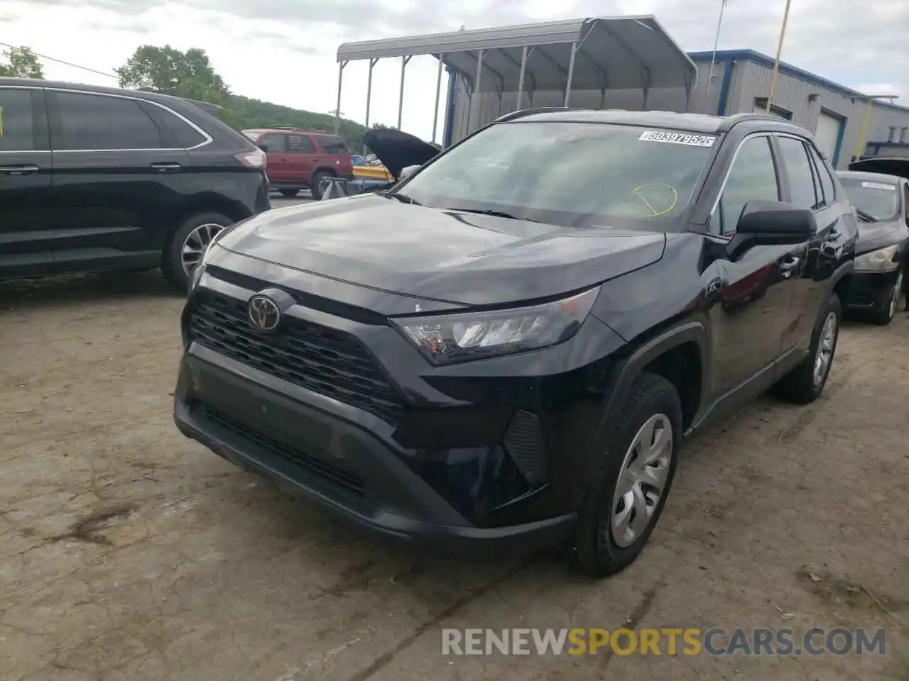 2 Photograph of a damaged car 2T3H1RFV2KW032549 TOYOTA RAV4 2019