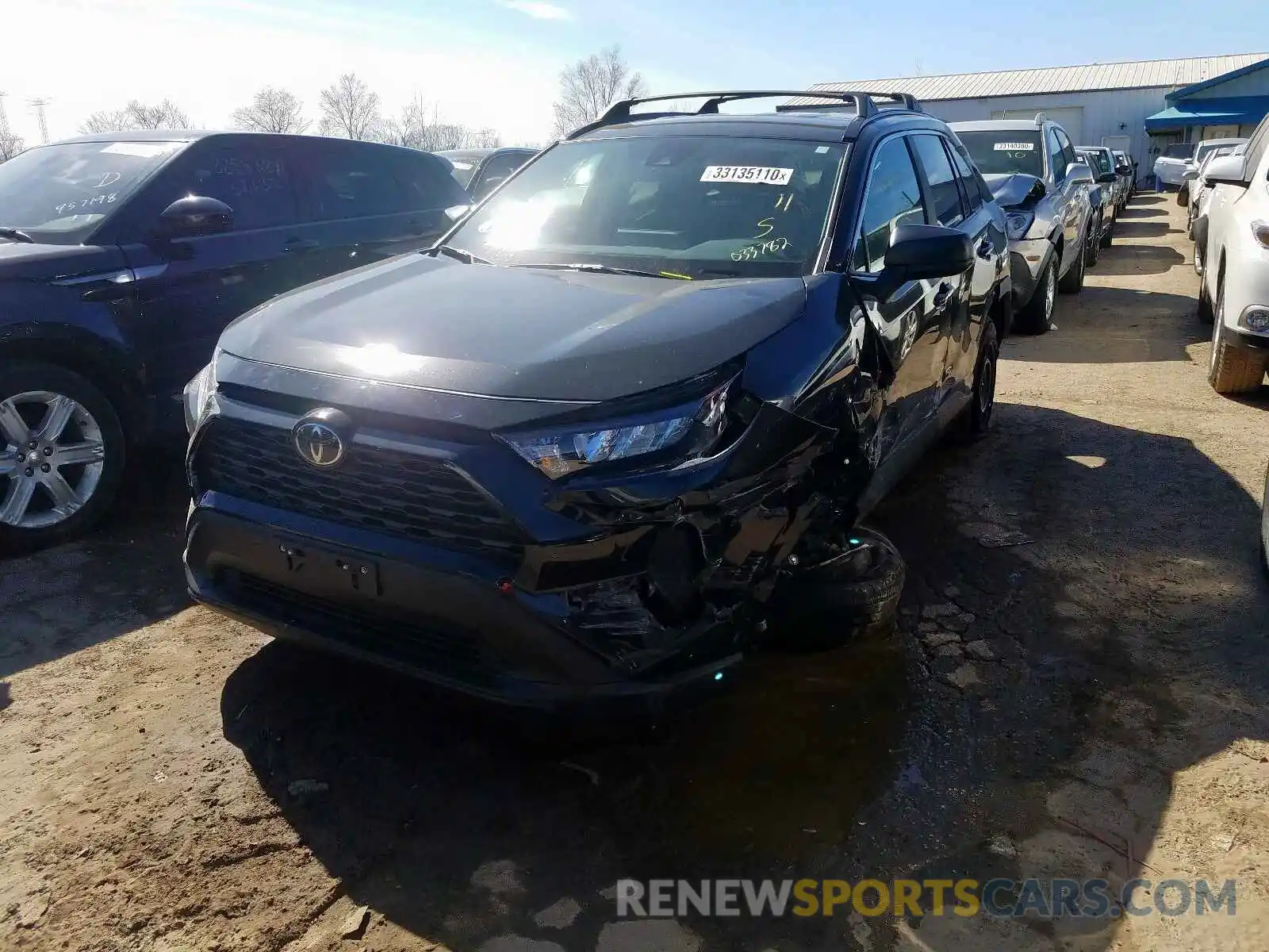 2 Фотография поврежденного автомобиля 2T3H1RFV2KW033782 TOYOTA RAV4 2019