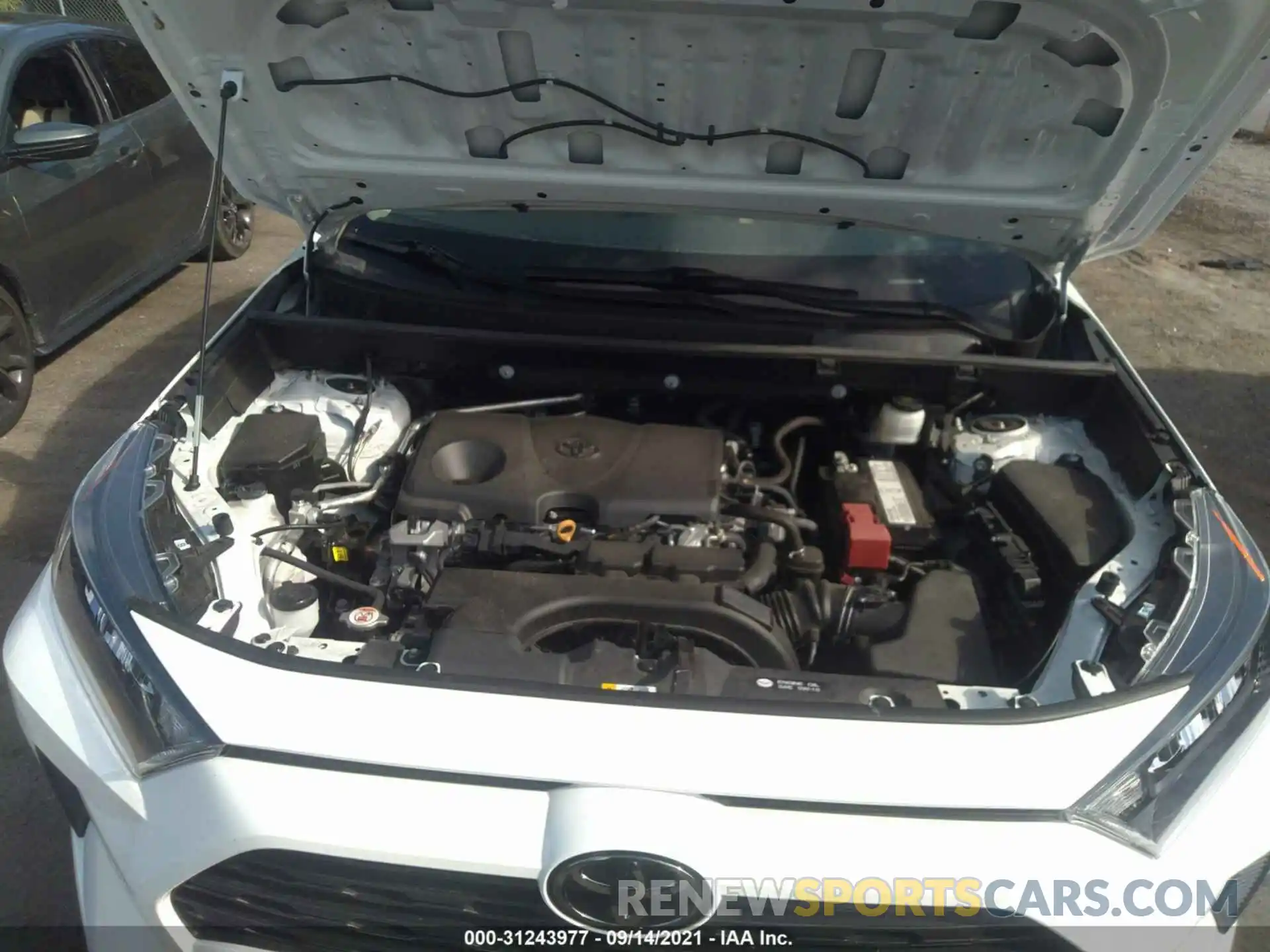 10 Фотография поврежденного автомобиля 2T3H1RFV2KW034690 TOYOTA RAV4 2019