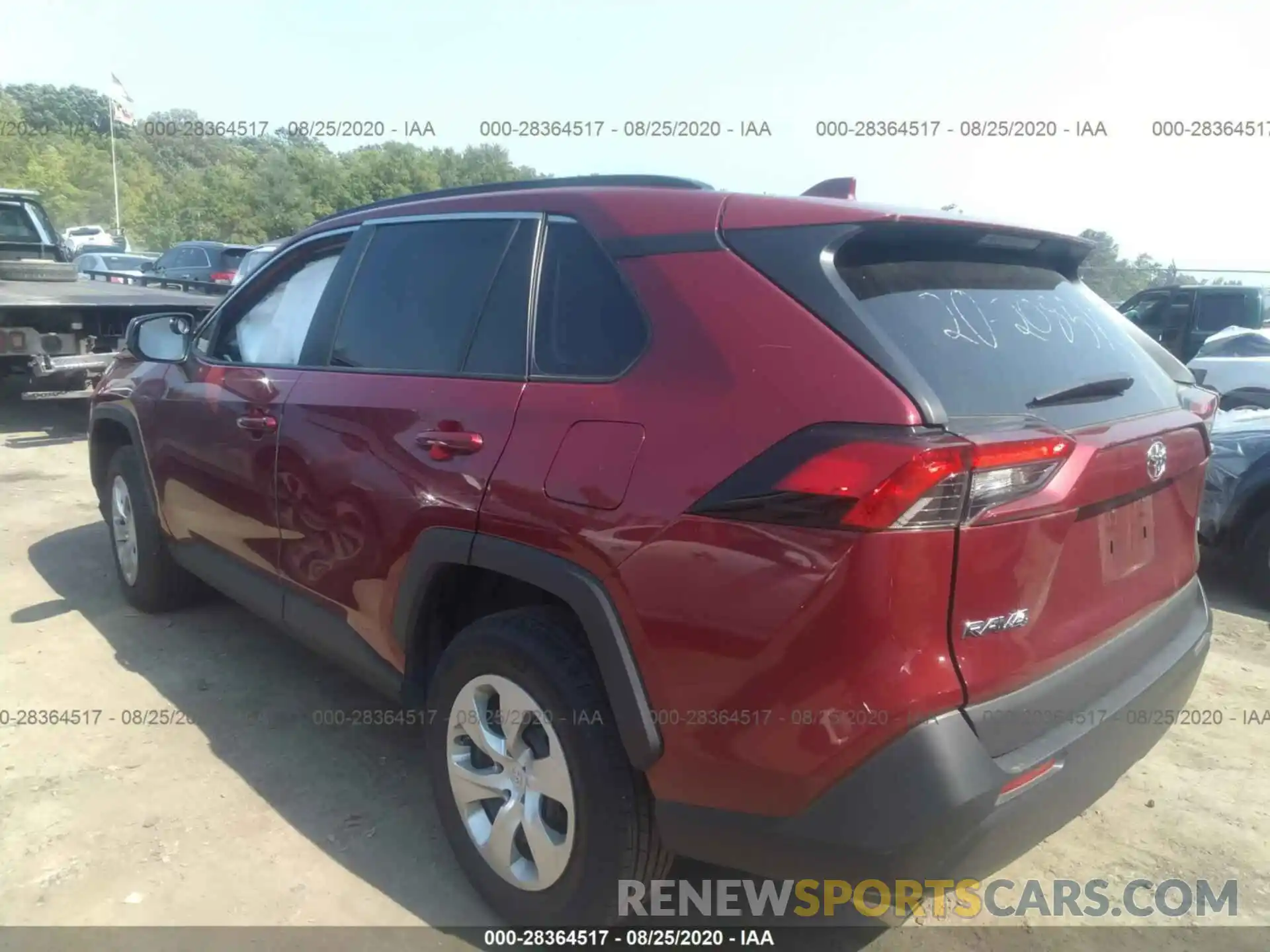 3 Photograph of a damaged car 2T3H1RFV2KW035886 TOYOTA RAV4 2019