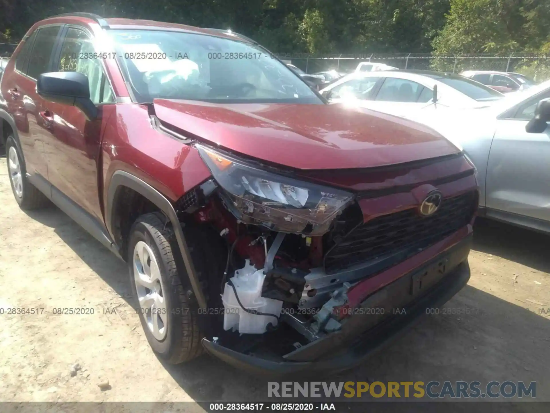 6 Photograph of a damaged car 2T3H1RFV2KW035886 TOYOTA RAV4 2019