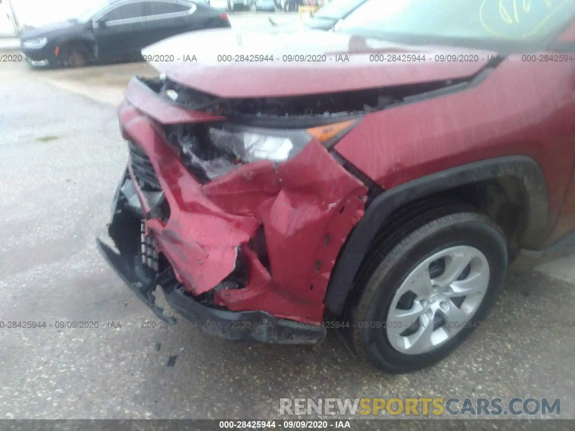 6 Photograph of a damaged car 2T3H1RFV2KW036276 TOYOTA RAV4 2019