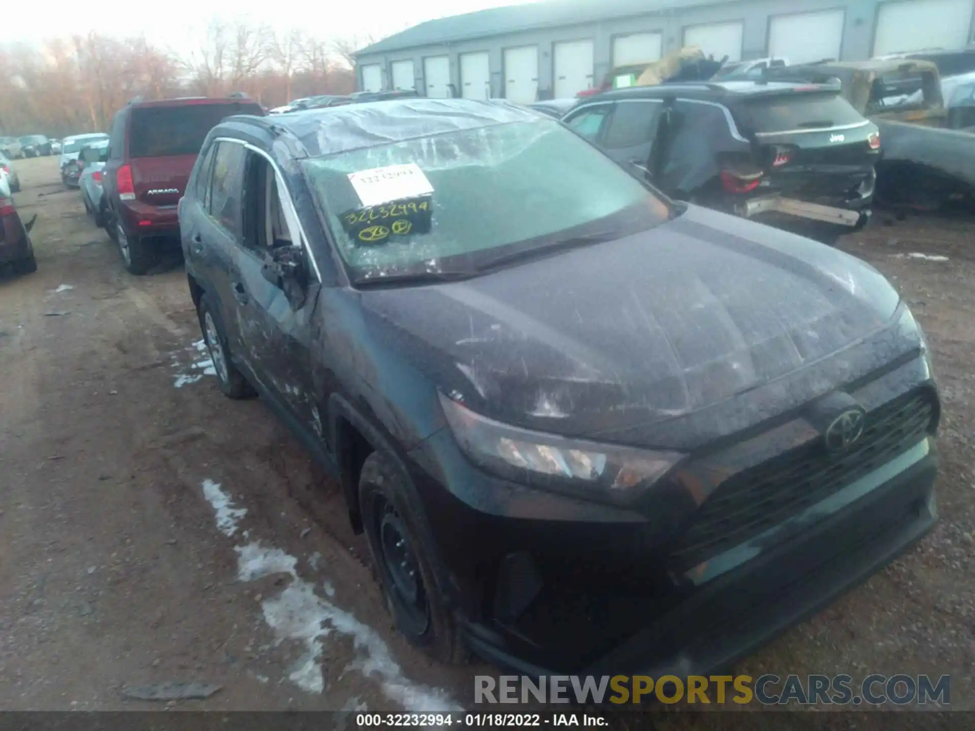 6 Фотография поврежденного автомобиля 2T3H1RFV2KW038044 TOYOTA RAV4 2019