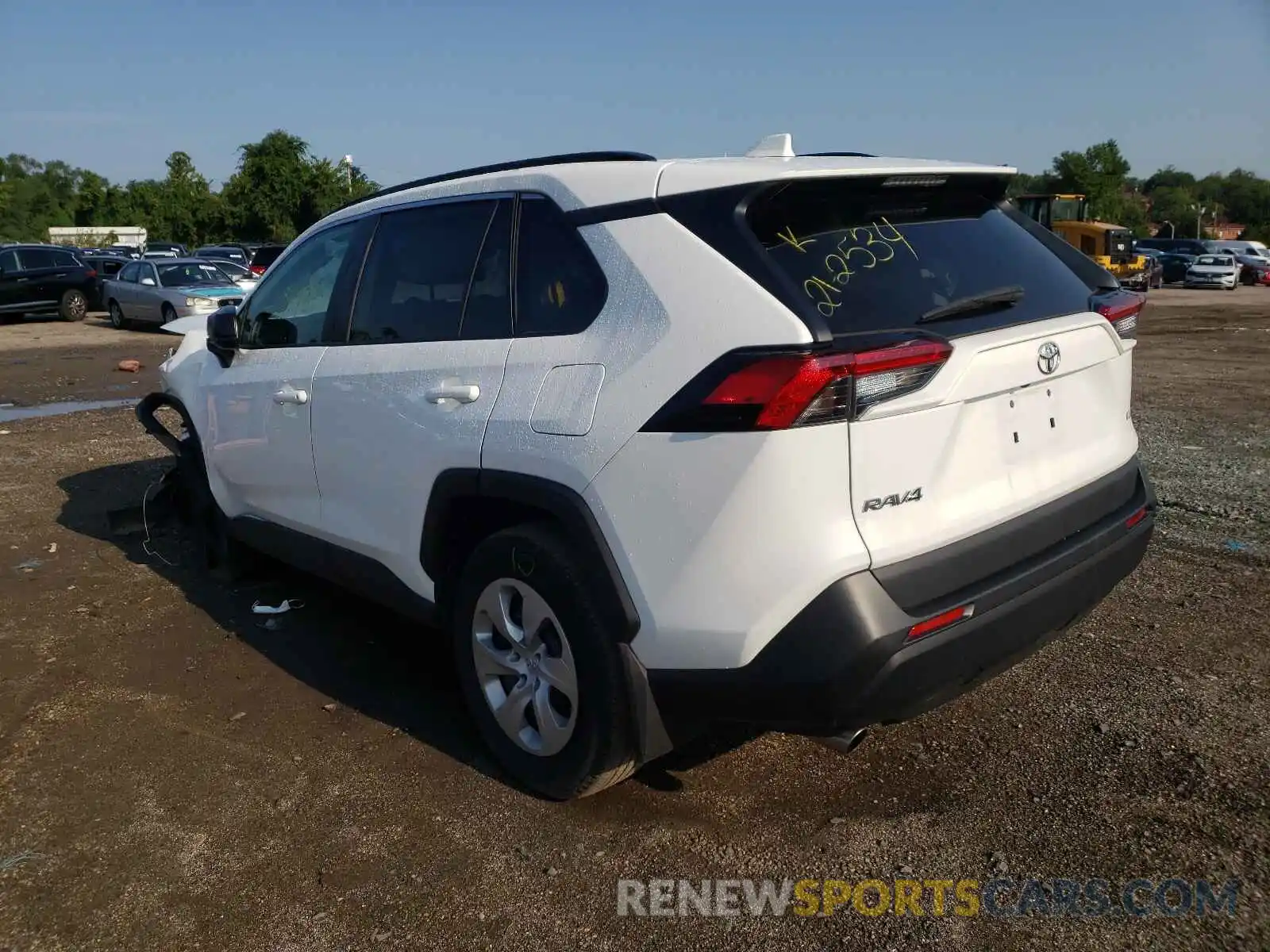 3 Photograph of a damaged car 2T3H1RFV2KW041994 TOYOTA RAV4 2019