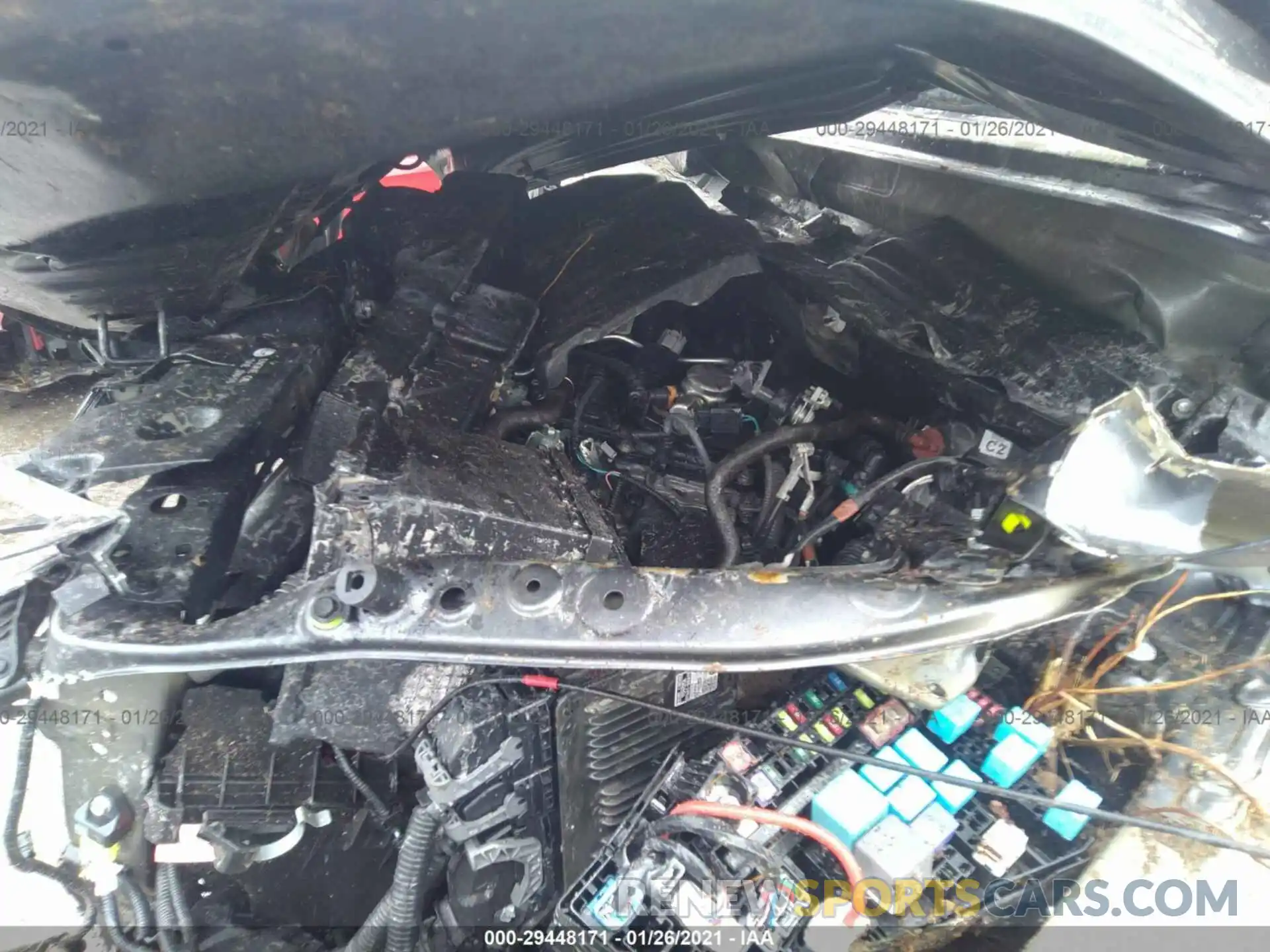 10 Photograph of a damaged car 2T3H1RFV2KW042093 TOYOTA RAV4 2019