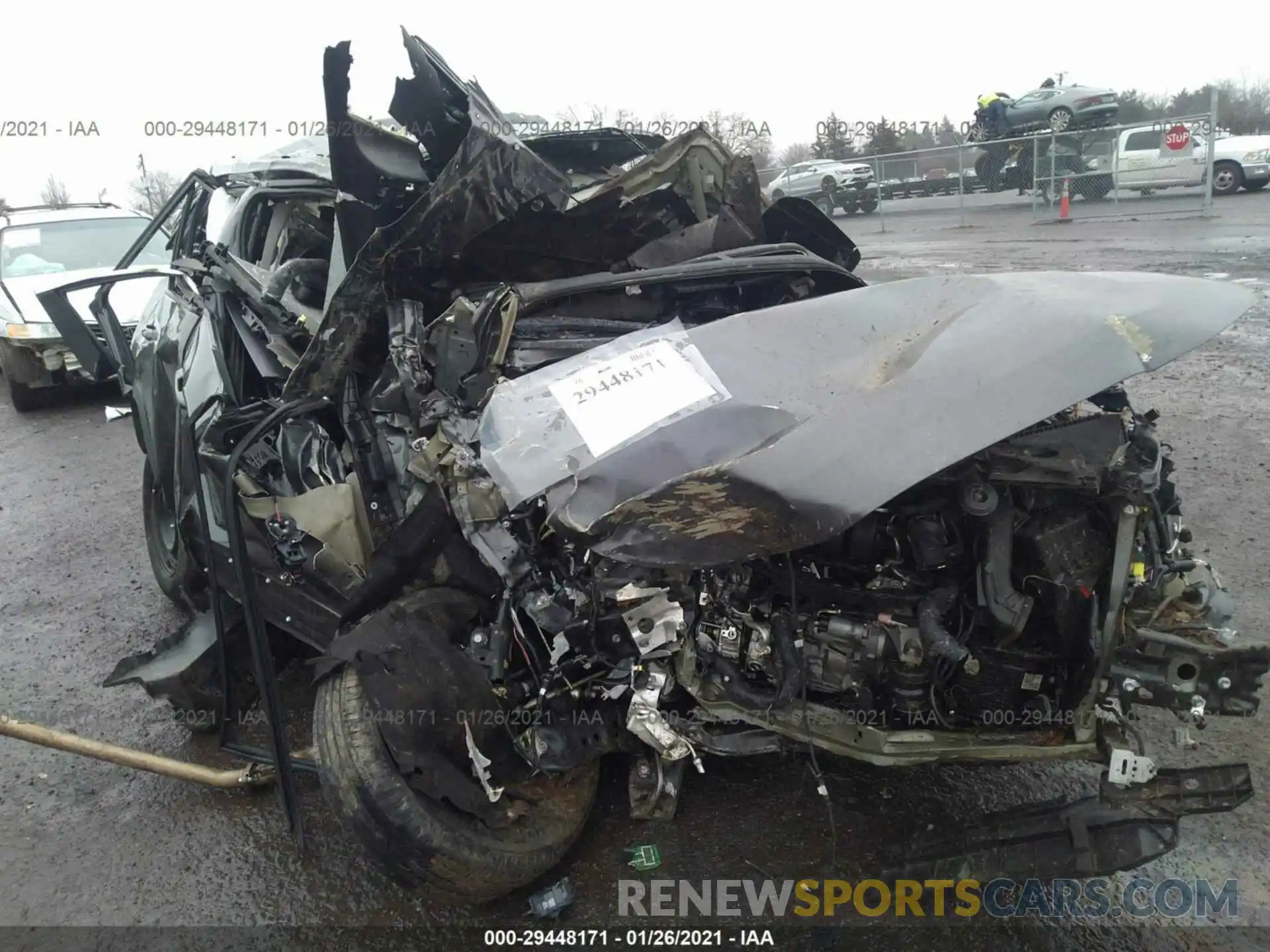 6 Photograph of a damaged car 2T3H1RFV2KW042093 TOYOTA RAV4 2019