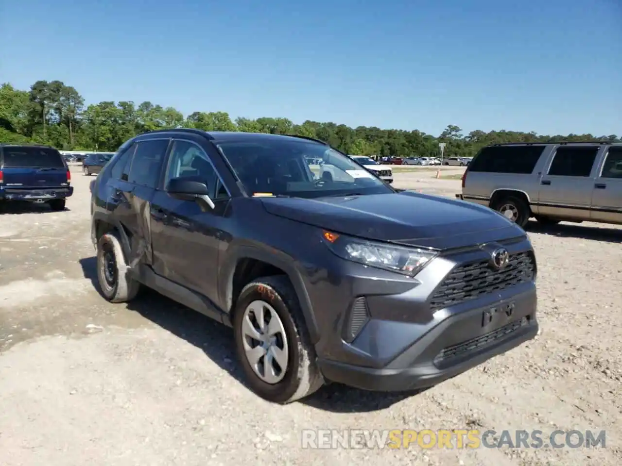 1 Фотография поврежденного автомобиля 2T3H1RFV2KW042255 TOYOTA RAV4 2019