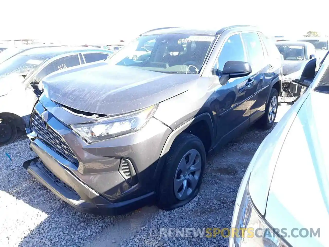 2 Photograph of a damaged car 2T3H1RFV2KW044541 TOYOTA RAV4 2019