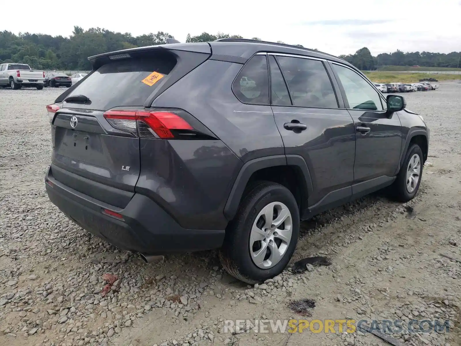 4 Photograph of a damaged car 2T3H1RFV2KW044989 TOYOTA RAV4 2019