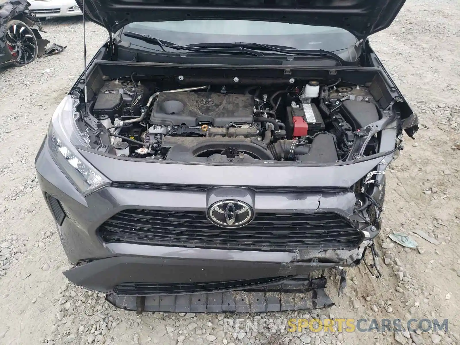 7 Photograph of a damaged car 2T3H1RFV2KW044989 TOYOTA RAV4 2019