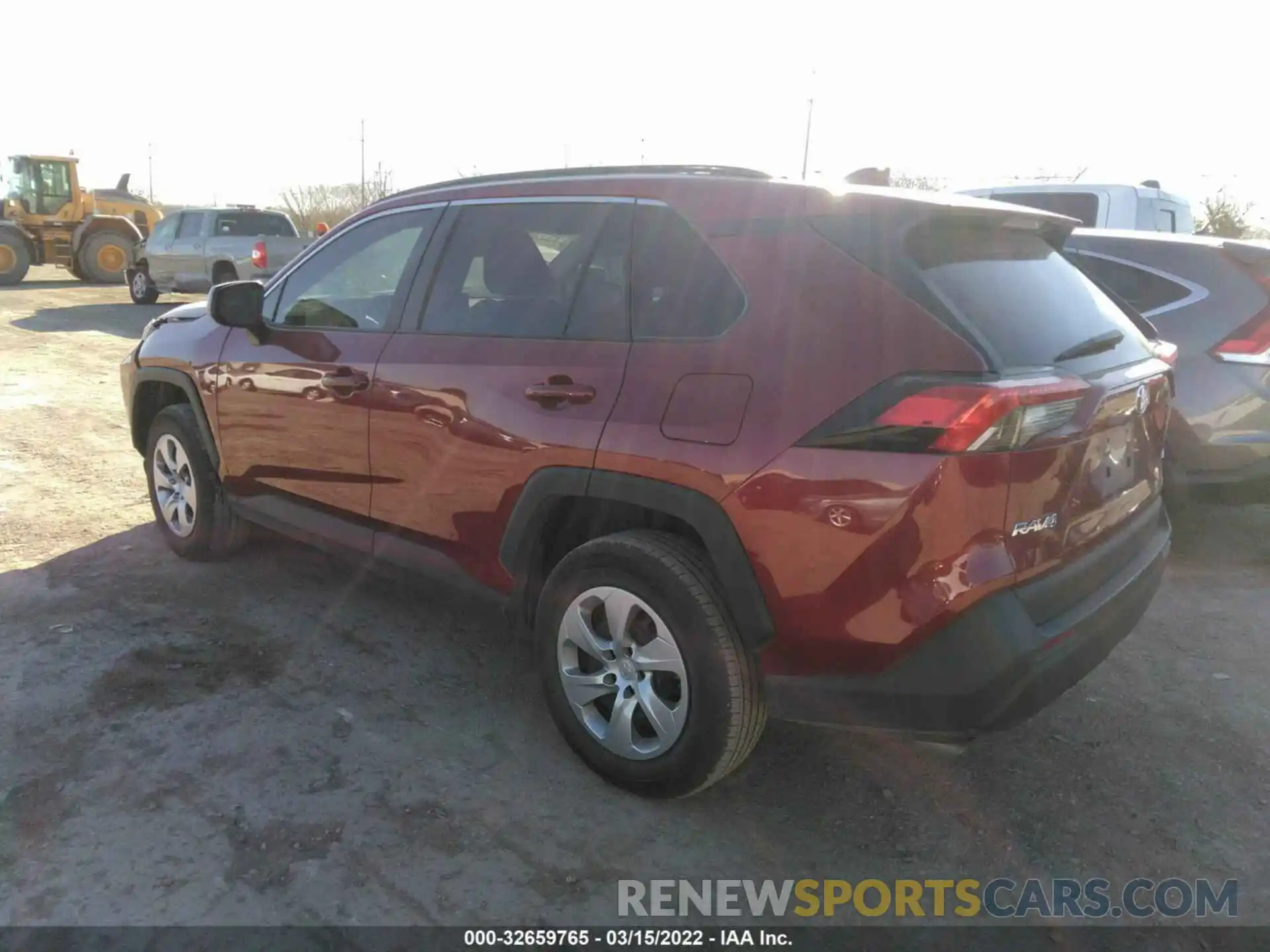 3 Photograph of a damaged car 2T3H1RFV2KW056544 TOYOTA RAV4 2019