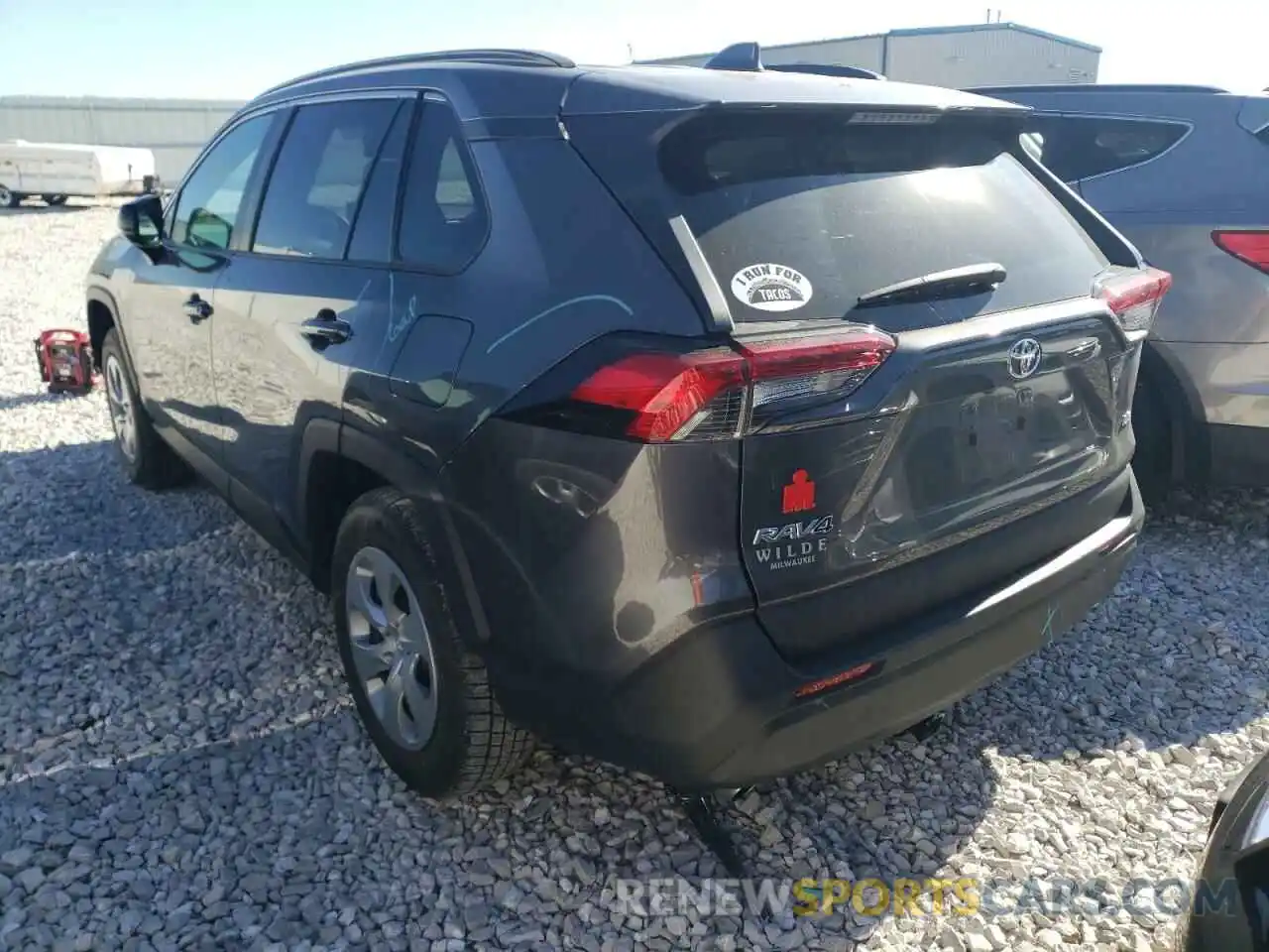 3 Photograph of a damaged car 2T3H1RFV3KC004566 TOYOTA RAV4 2019