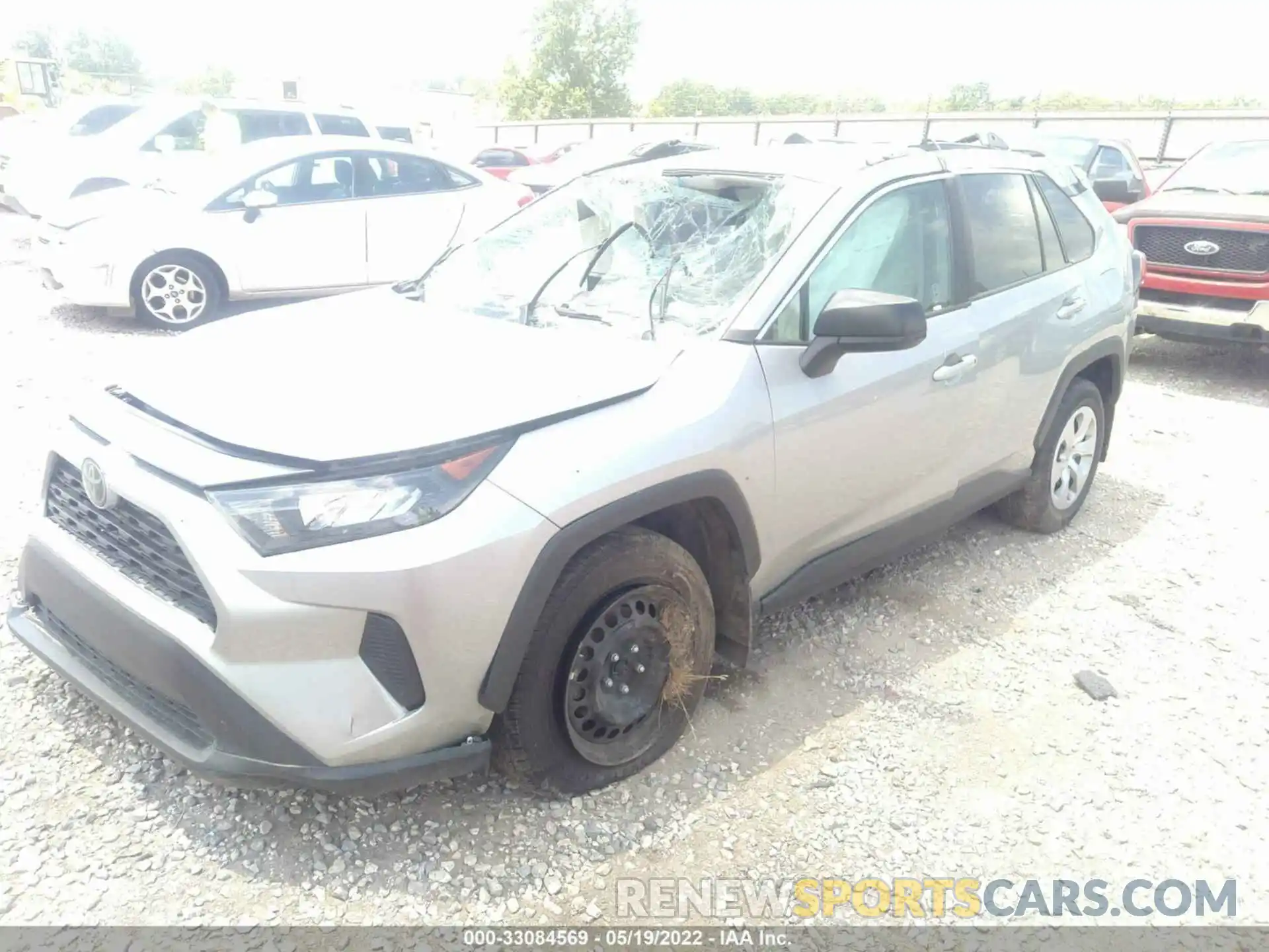 2 Фотография поврежденного автомобиля 2T3H1RFV3KC010805 TOYOTA RAV4 2019