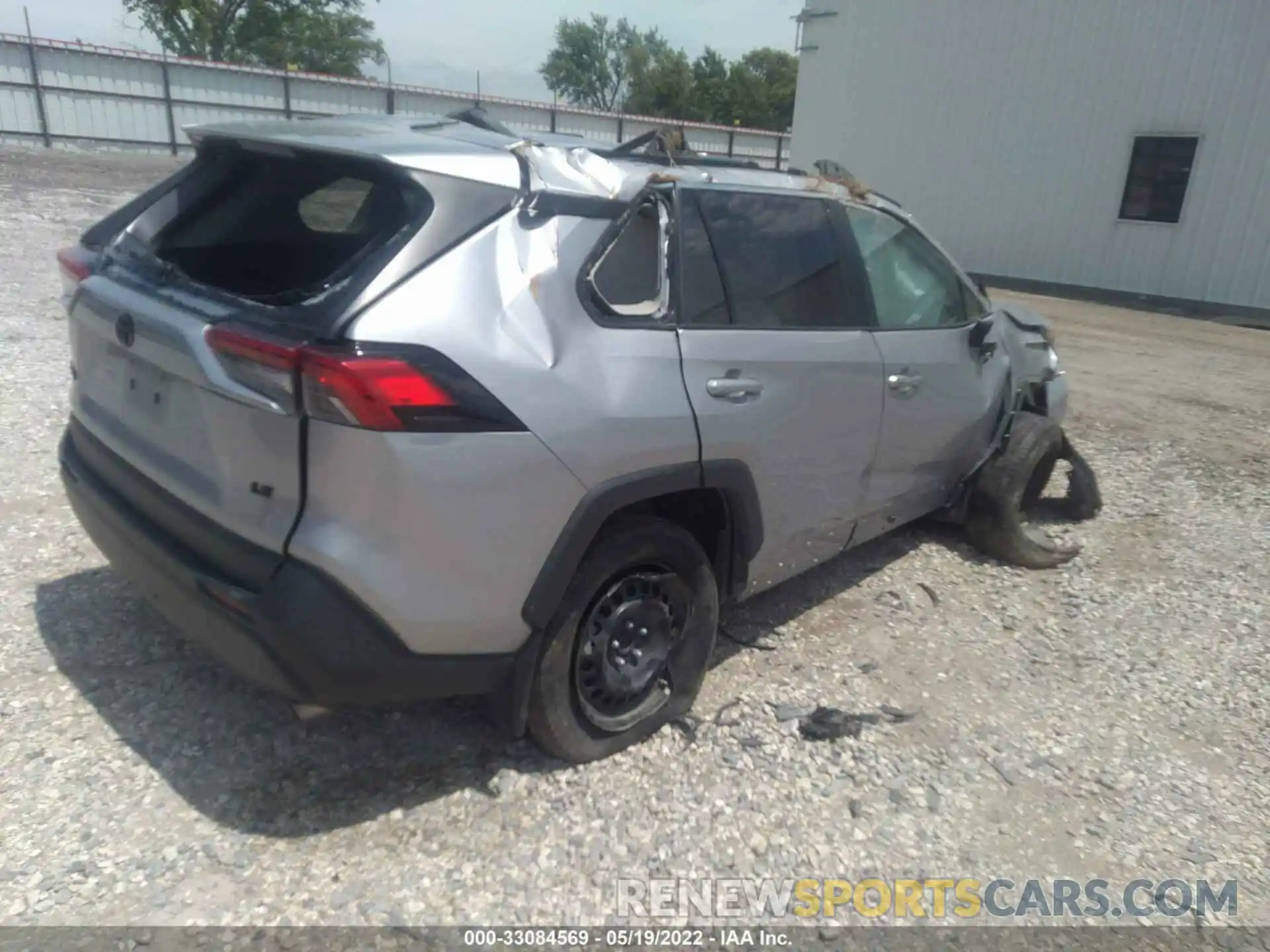 4 Фотография поврежденного автомобиля 2T3H1RFV3KC010805 TOYOTA RAV4 2019