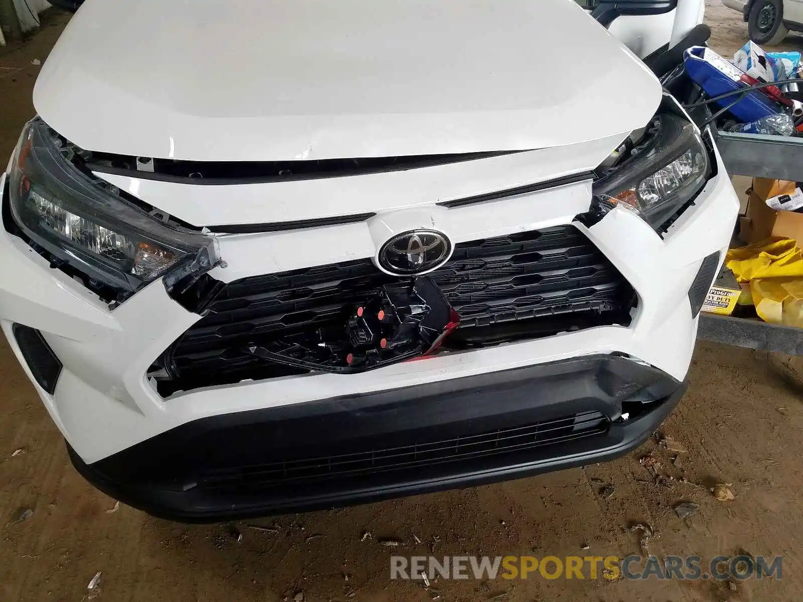 9 Photograph of a damaged car 2T3H1RFV3KC017561 TOYOTA RAV4 2019