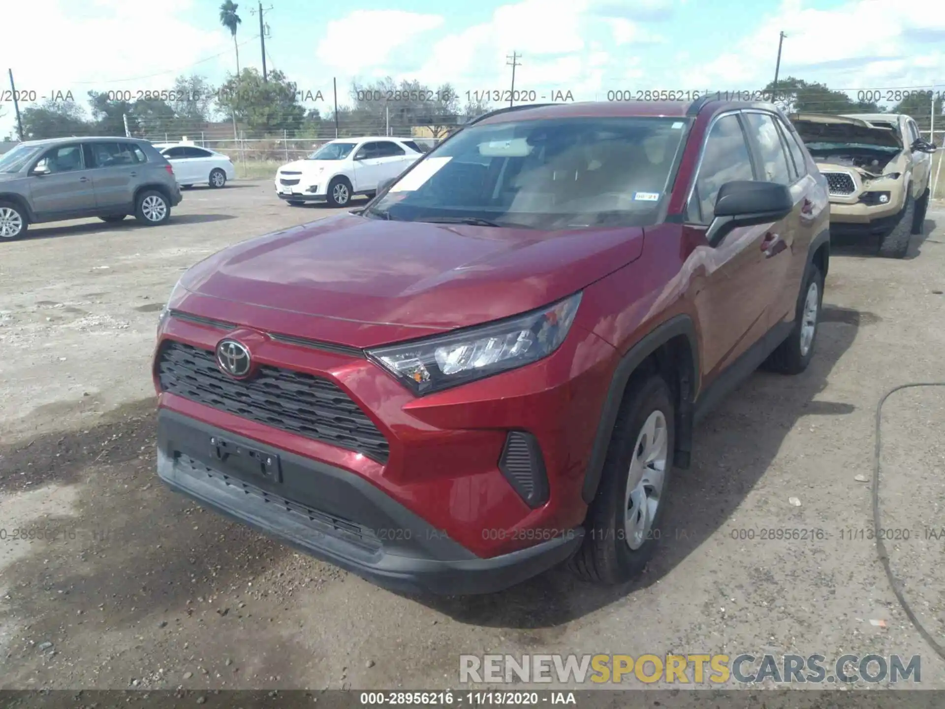 6 Photograph of a damaged car 2T3H1RFV3KC020539 TOYOTA RAV4 2019