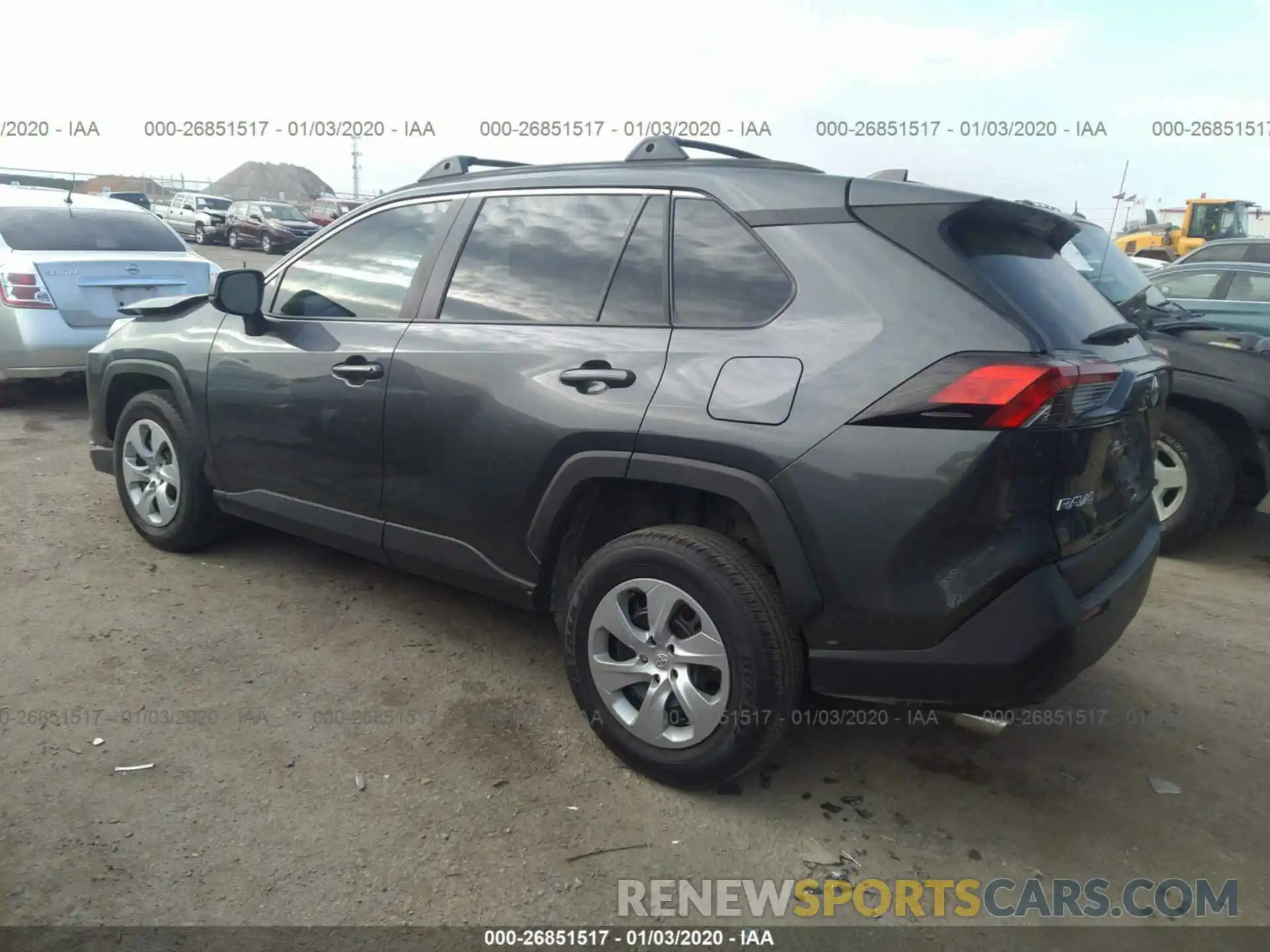 3 Фотография поврежденного автомобиля 2T3H1RFV3KC022663 TOYOTA RAV4 2019