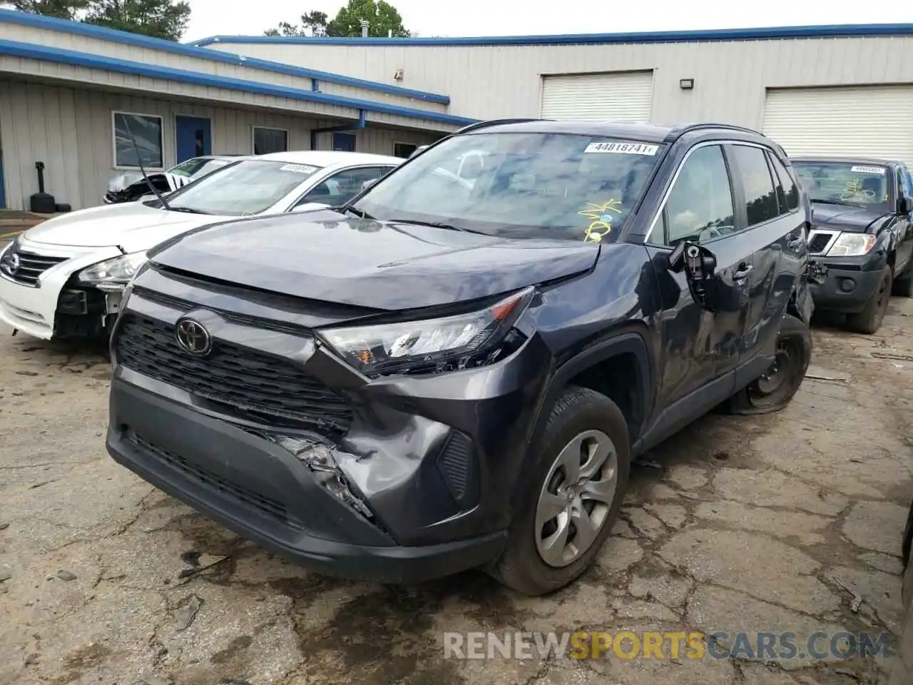 2 Фотография поврежденного автомобиля 2T3H1RFV3KW003707 TOYOTA RAV4 2019