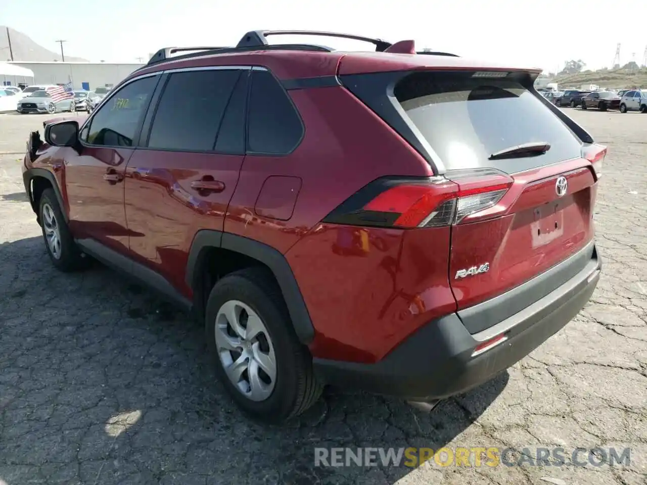 3 Photograph of a damaged car 2T3H1RFV3KW007790 TOYOTA RAV4 2019