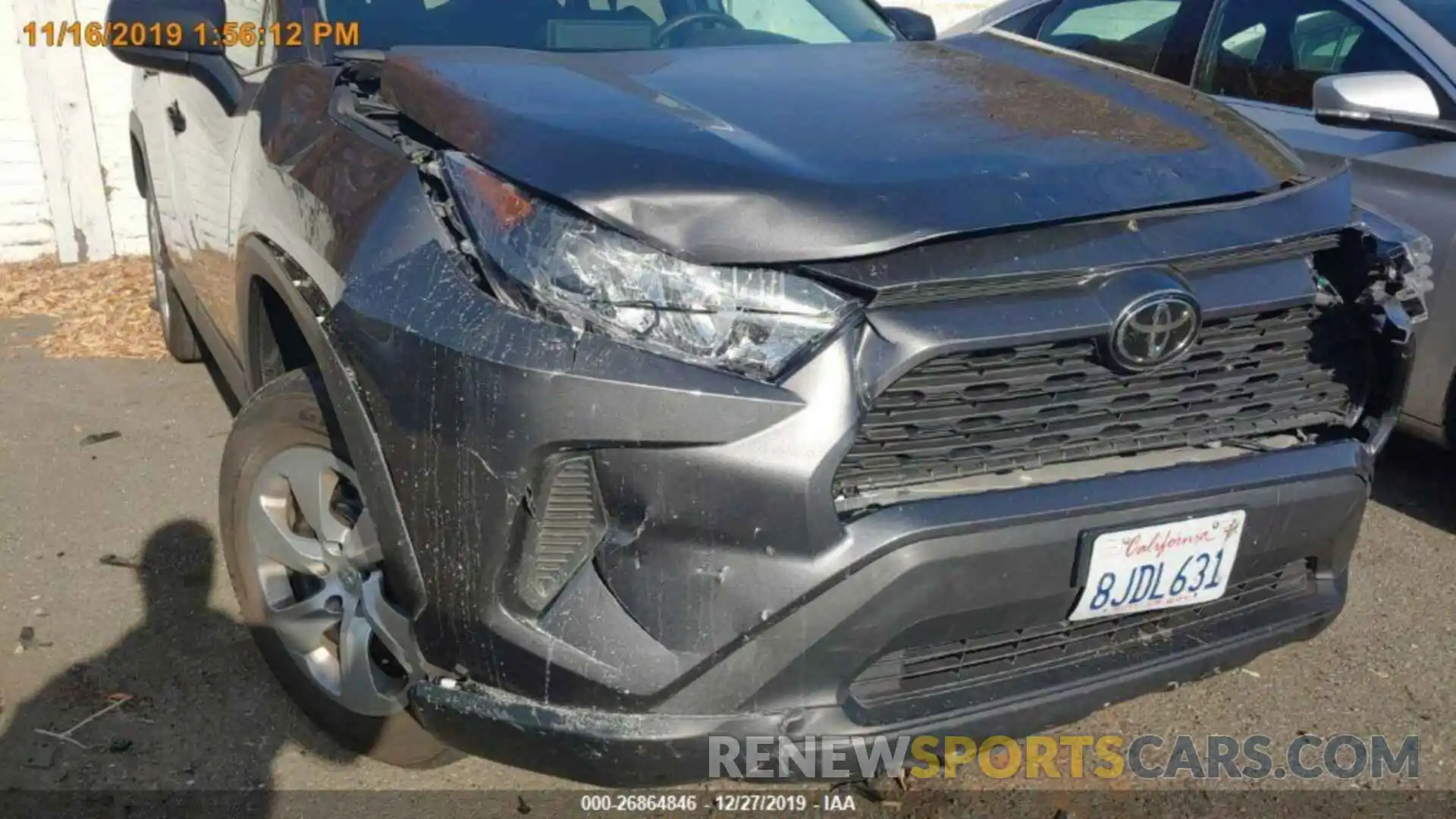 17 Photograph of a damaged car 2T3H1RFV3KW009197 TOYOTA RAV4 2019