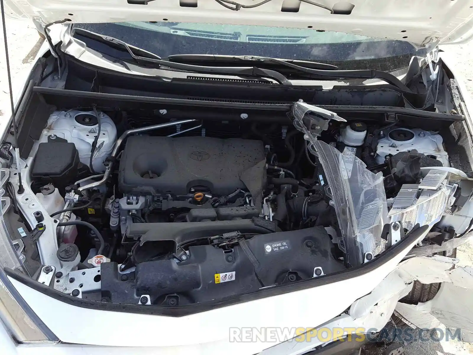 7 Photograph of a damaged car 2T3H1RFV3KW016246 TOYOTA RAV4 2019