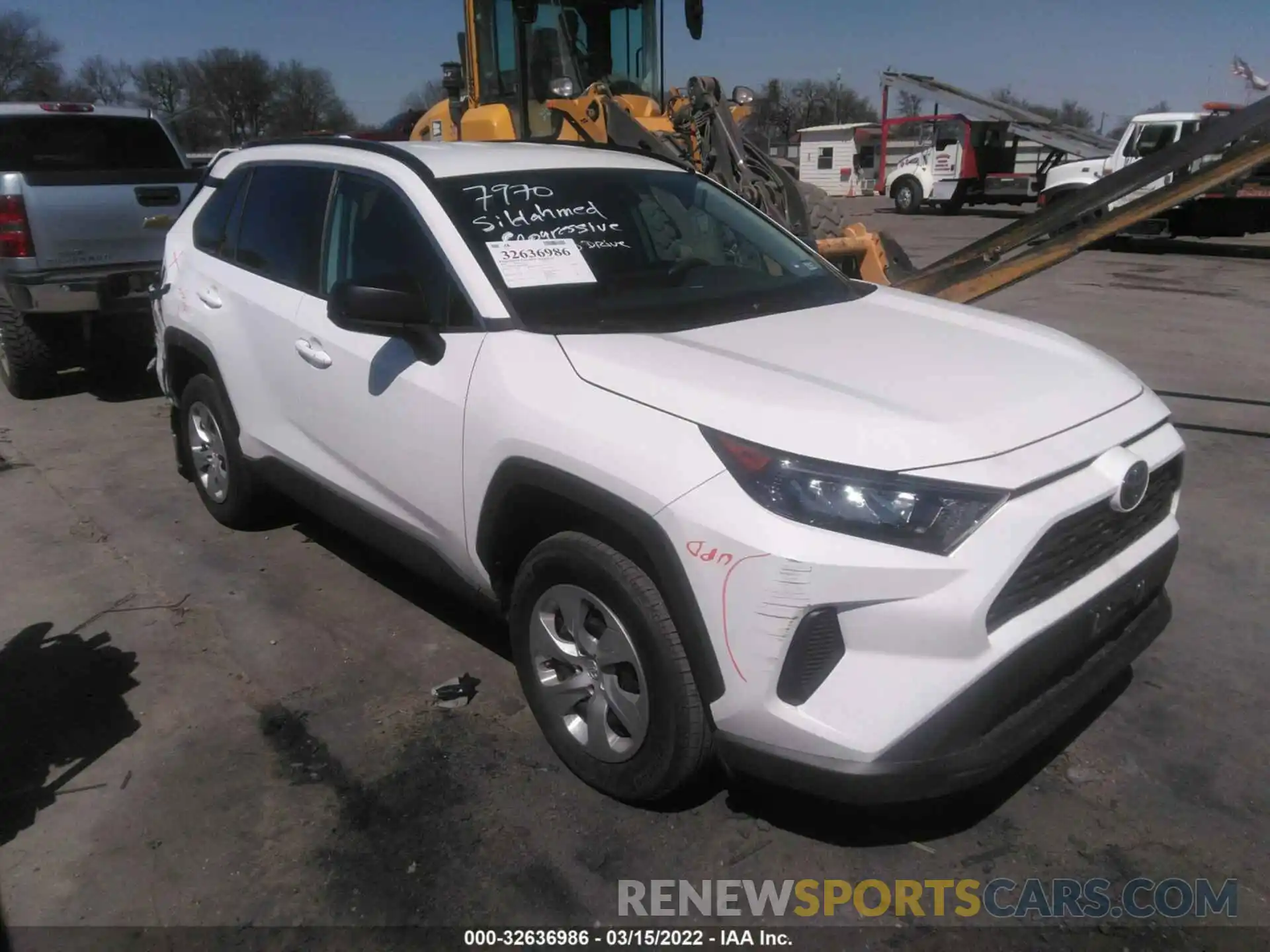 1 Фотография поврежденного автомобиля 2T3H1RFV3KW020829 TOYOTA RAV4 2019