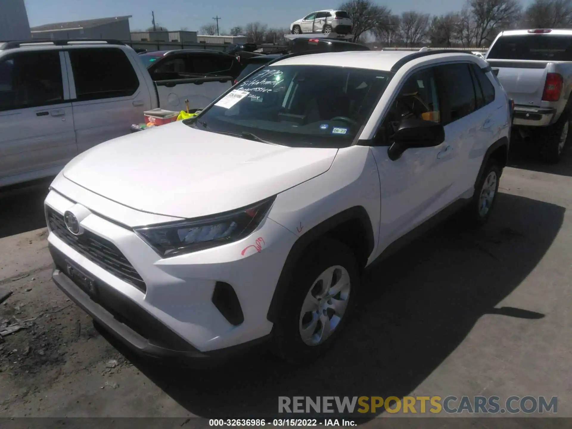 2 Фотография поврежденного автомобиля 2T3H1RFV3KW020829 TOYOTA RAV4 2019