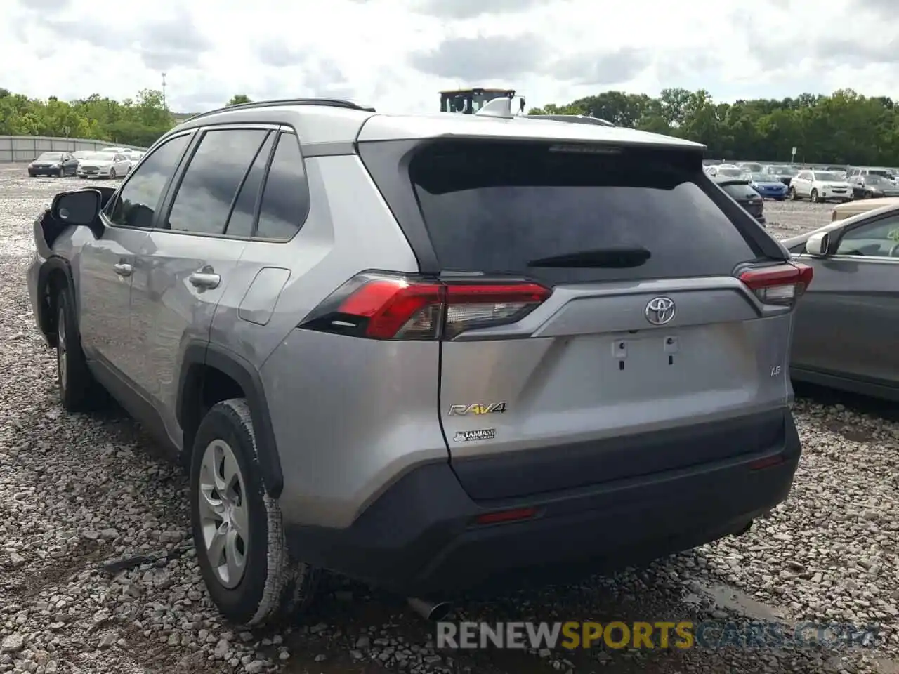 3 Photograph of a damaged car 2T3H1RFV3KW025464 TOYOTA RAV4 2019