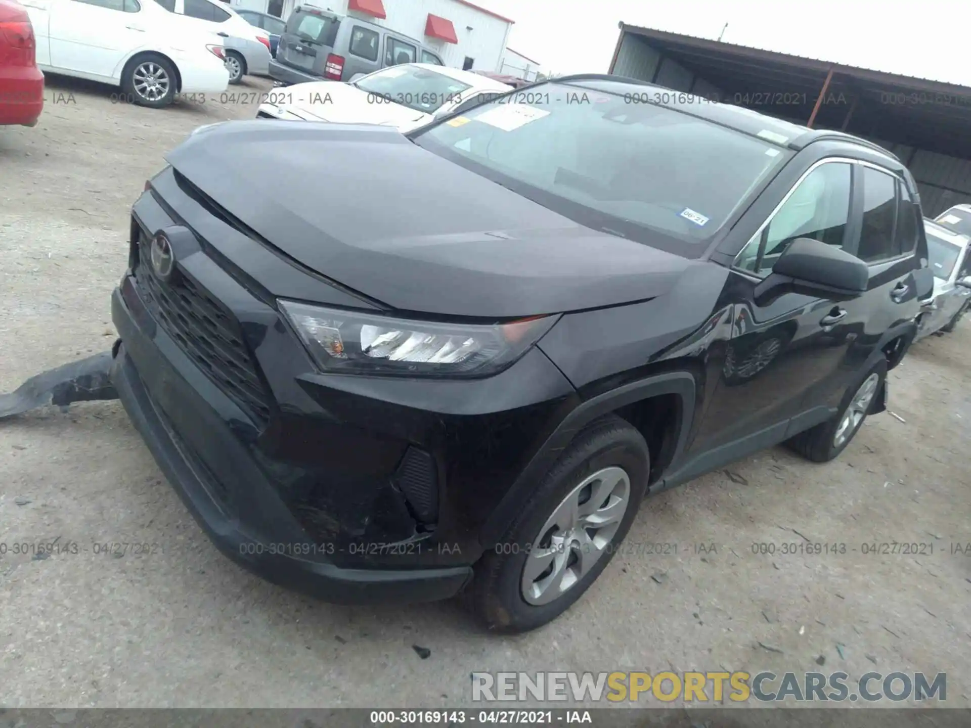 2 Фотография поврежденного автомобиля 2T3H1RFV3KW028610 TOYOTA RAV4 2019