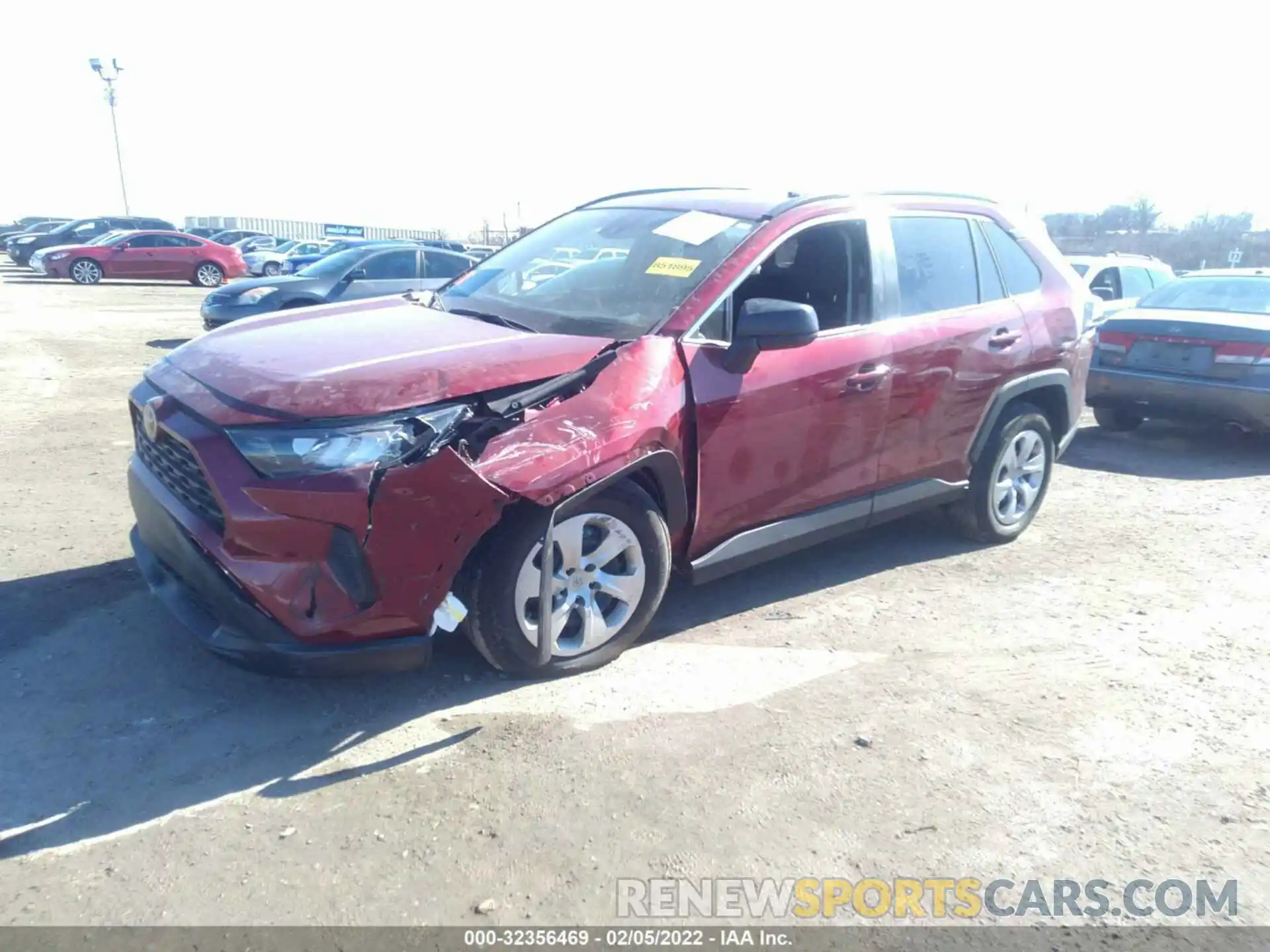 2 Фотография поврежденного автомобиля 2T3H1RFV3KW035363 TOYOTA RAV4 2019