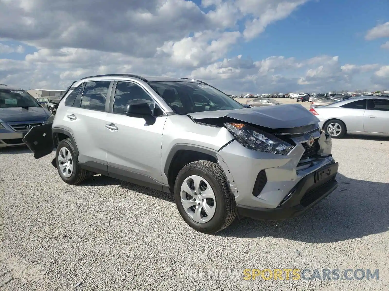 1 Фотография поврежденного автомобиля 2T3H1RFV3KW036982 TOYOTA RAV4 2019