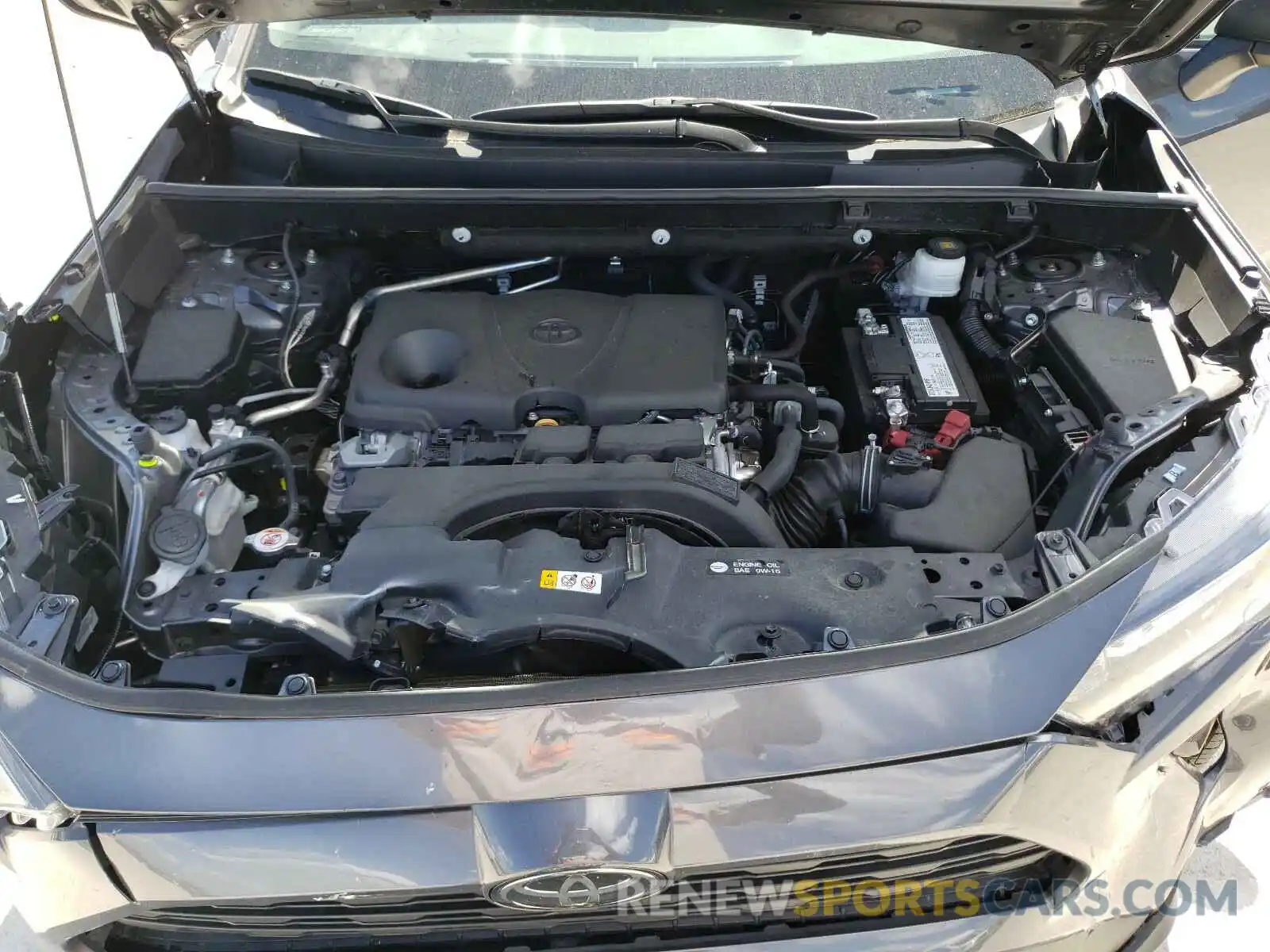 7 Фотография поврежденного автомобиля 2T3H1RFV3KW037484 TOYOTA RAV4 2019