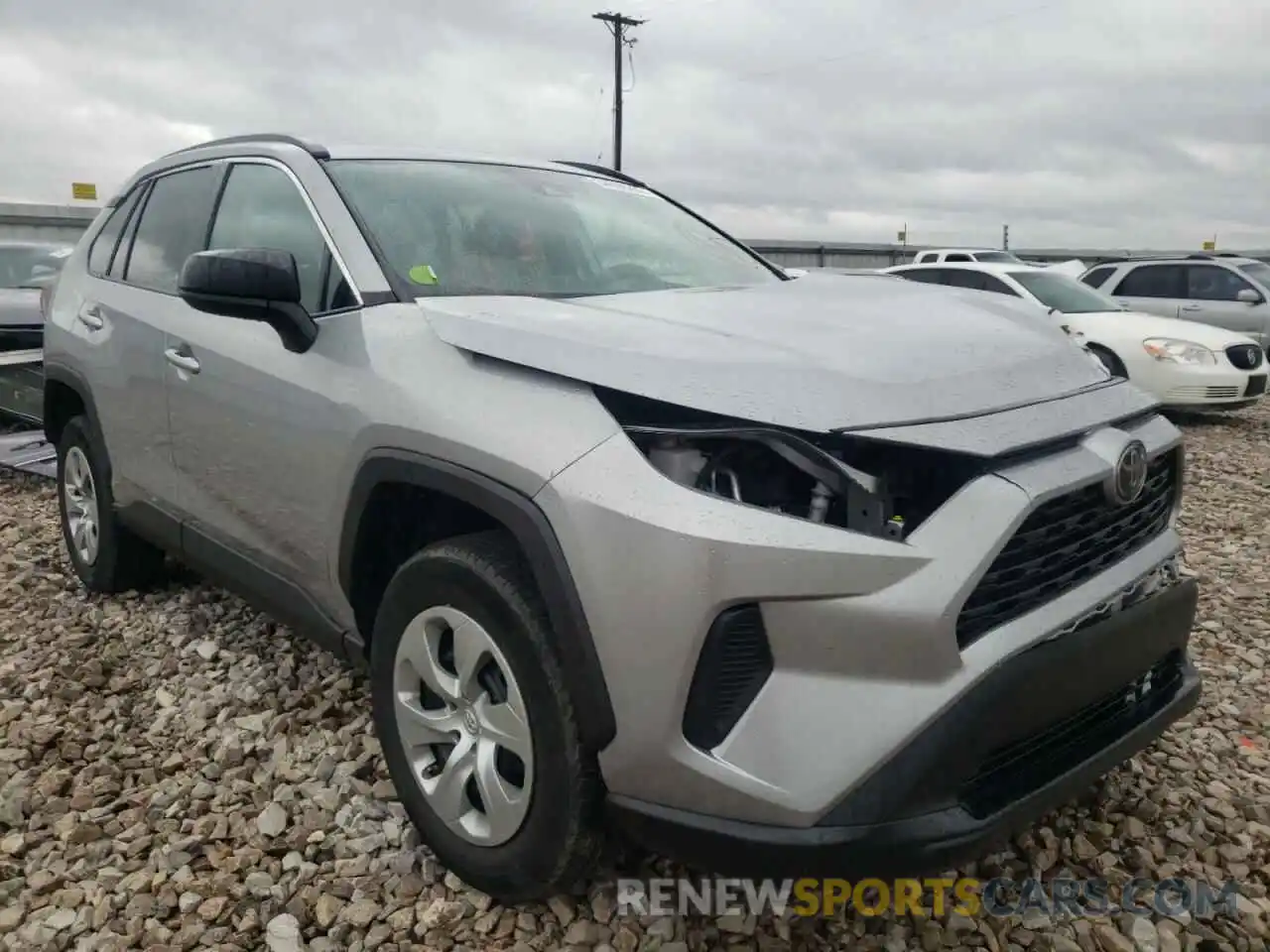 1 Фотография поврежденного автомобиля 2T3H1RFV3KW038750 TOYOTA RAV4 2019