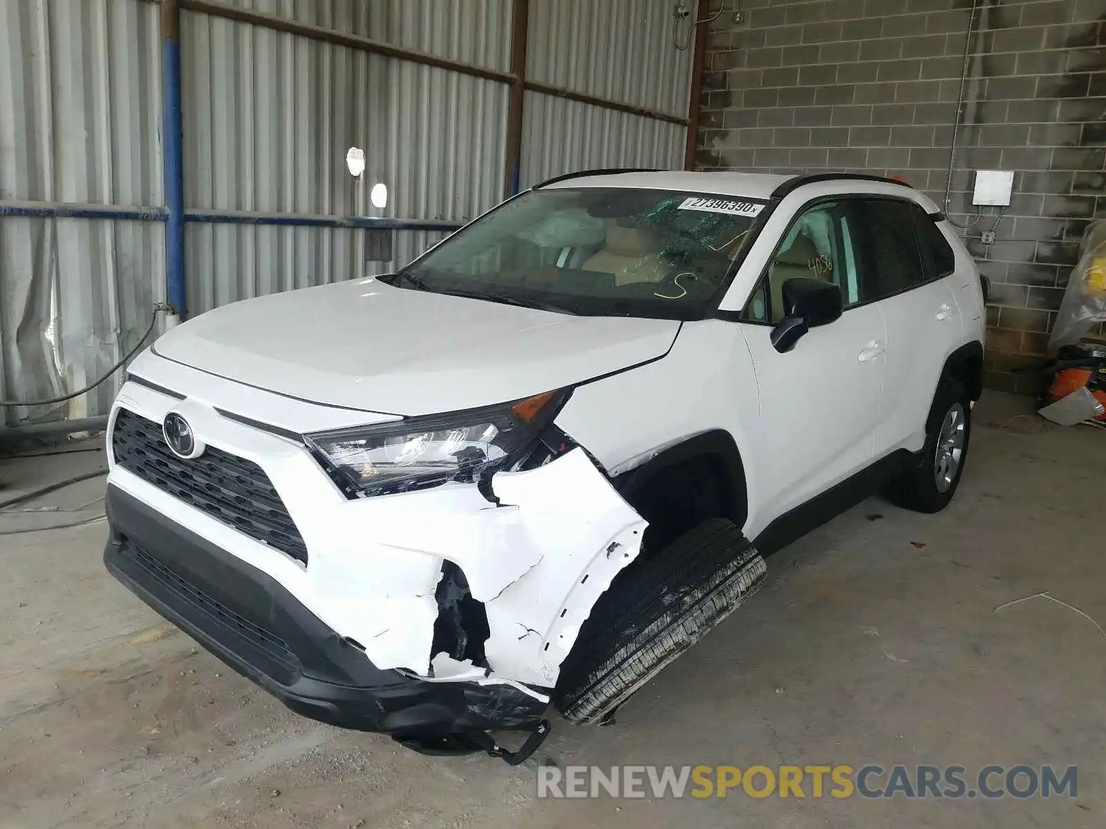 2 Photograph of a damaged car 2T3H1RFV3KW039042 TOYOTA RAV4 2019